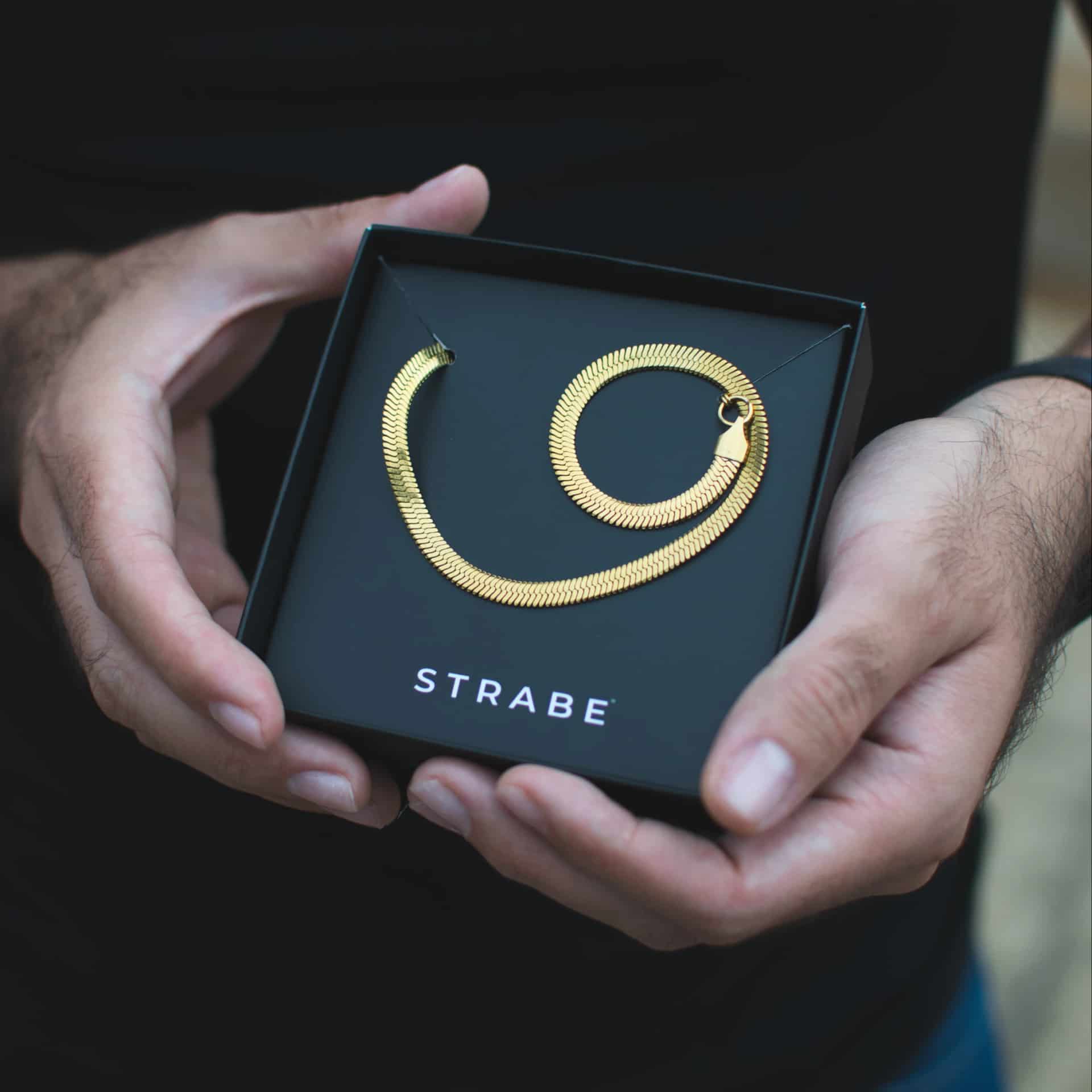 Cadena Snake Gold STRABE - miniatura 1