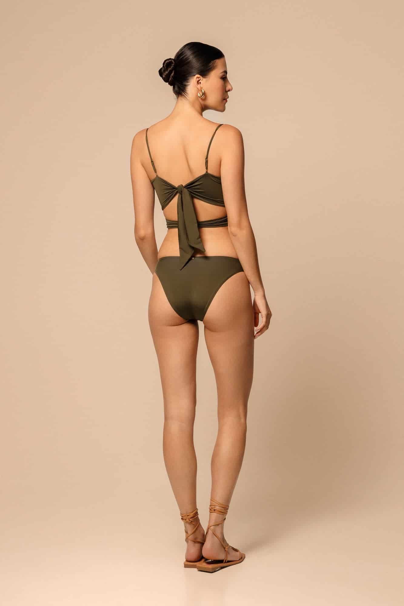 ODILIA TOP / Verde Oliva - miniatura 5