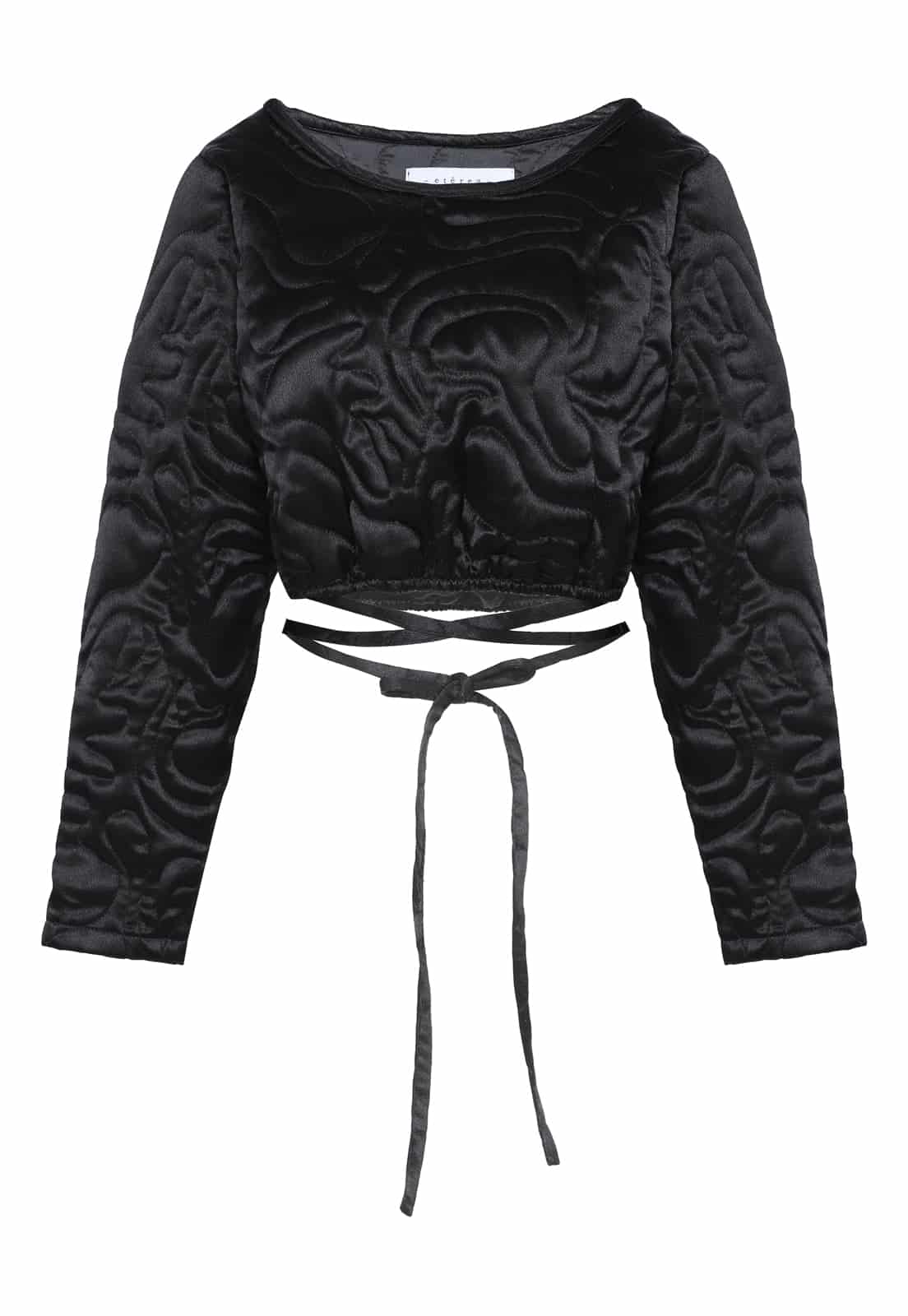 Claude Puffy Shirt Black - miniatura 1
