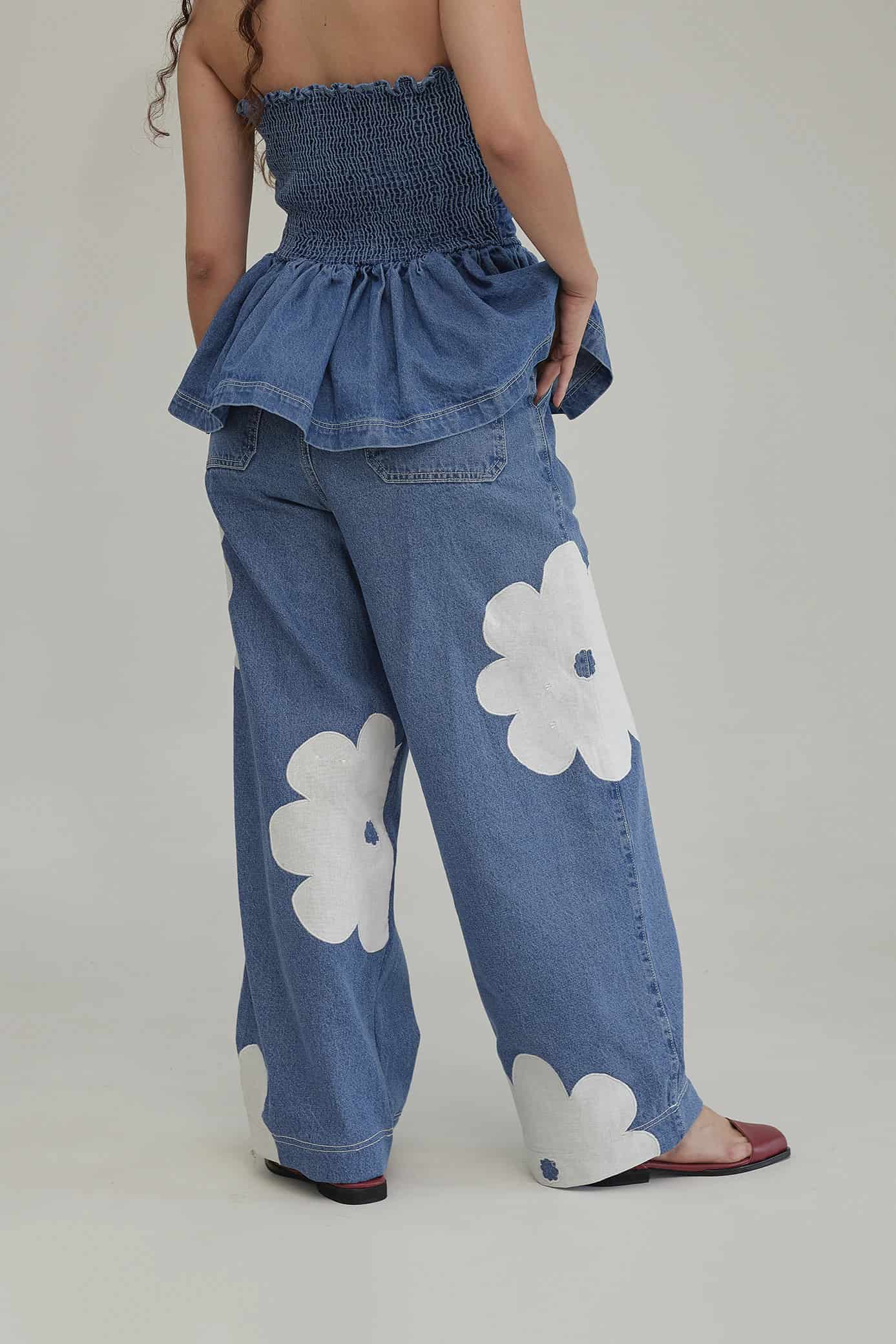 Pantalón Hellen Flores - miniatura 11