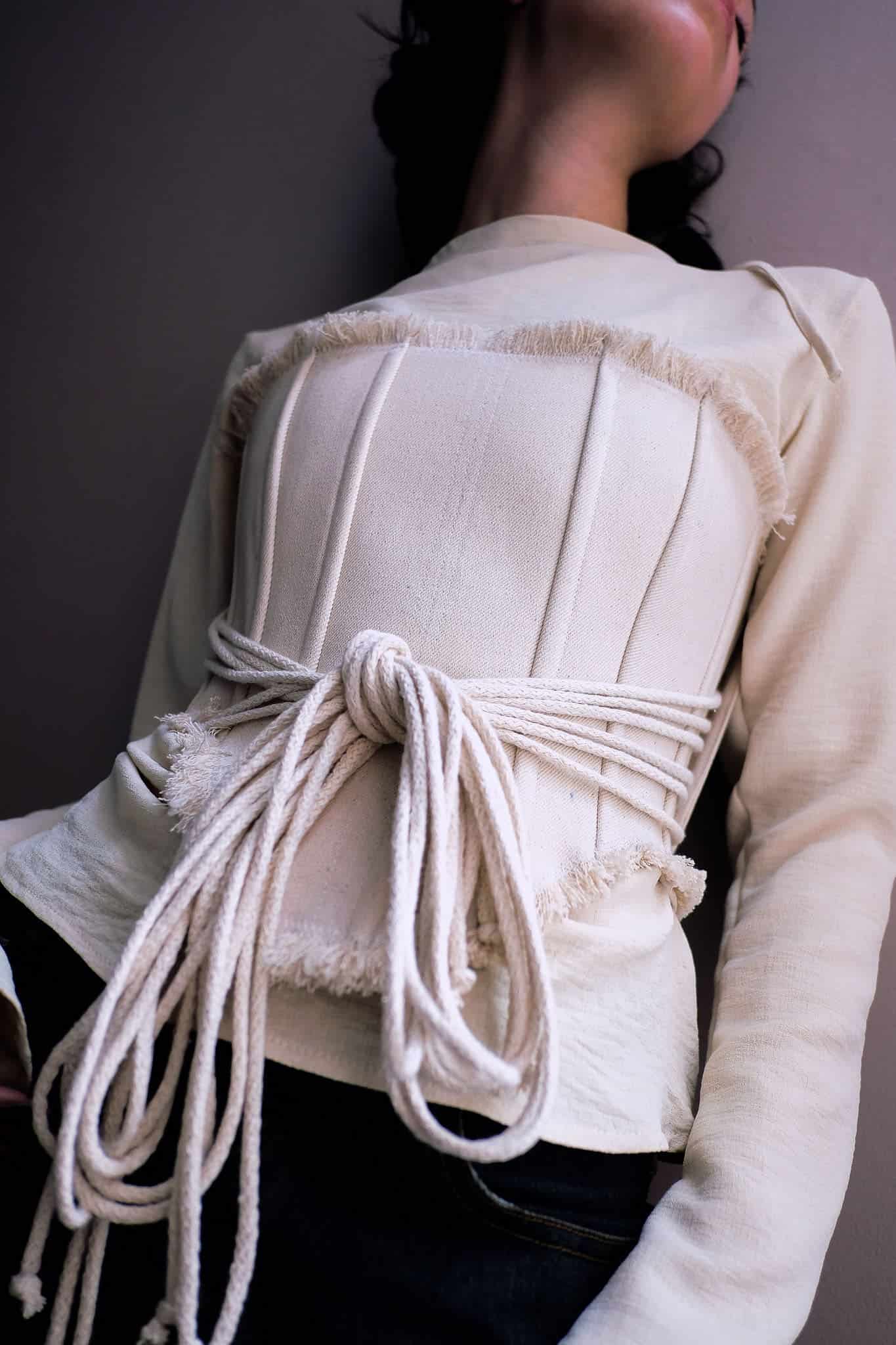 Corset piel largo - miniatura 1