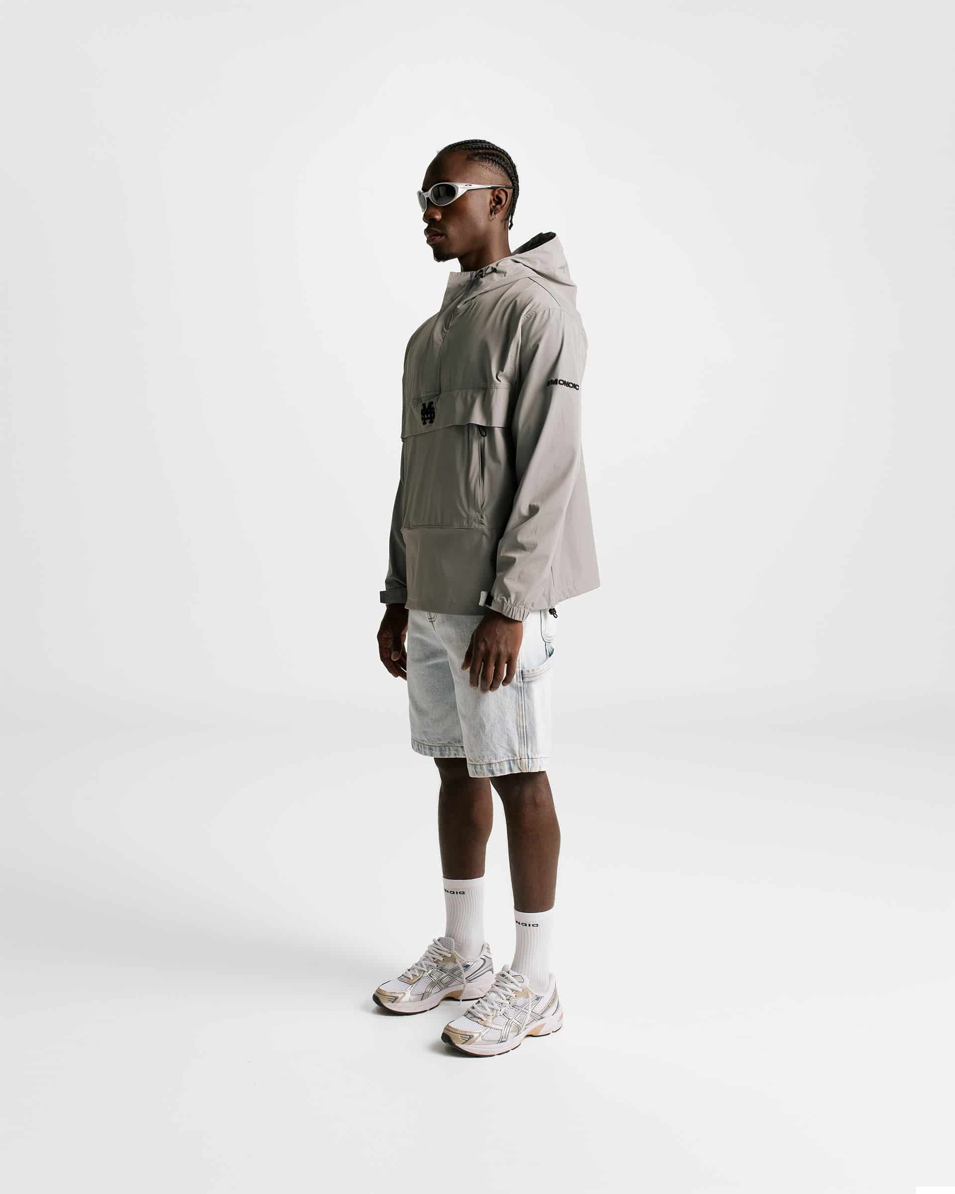 Monoic Windbreaker Jacket - Gris - miniatura 7