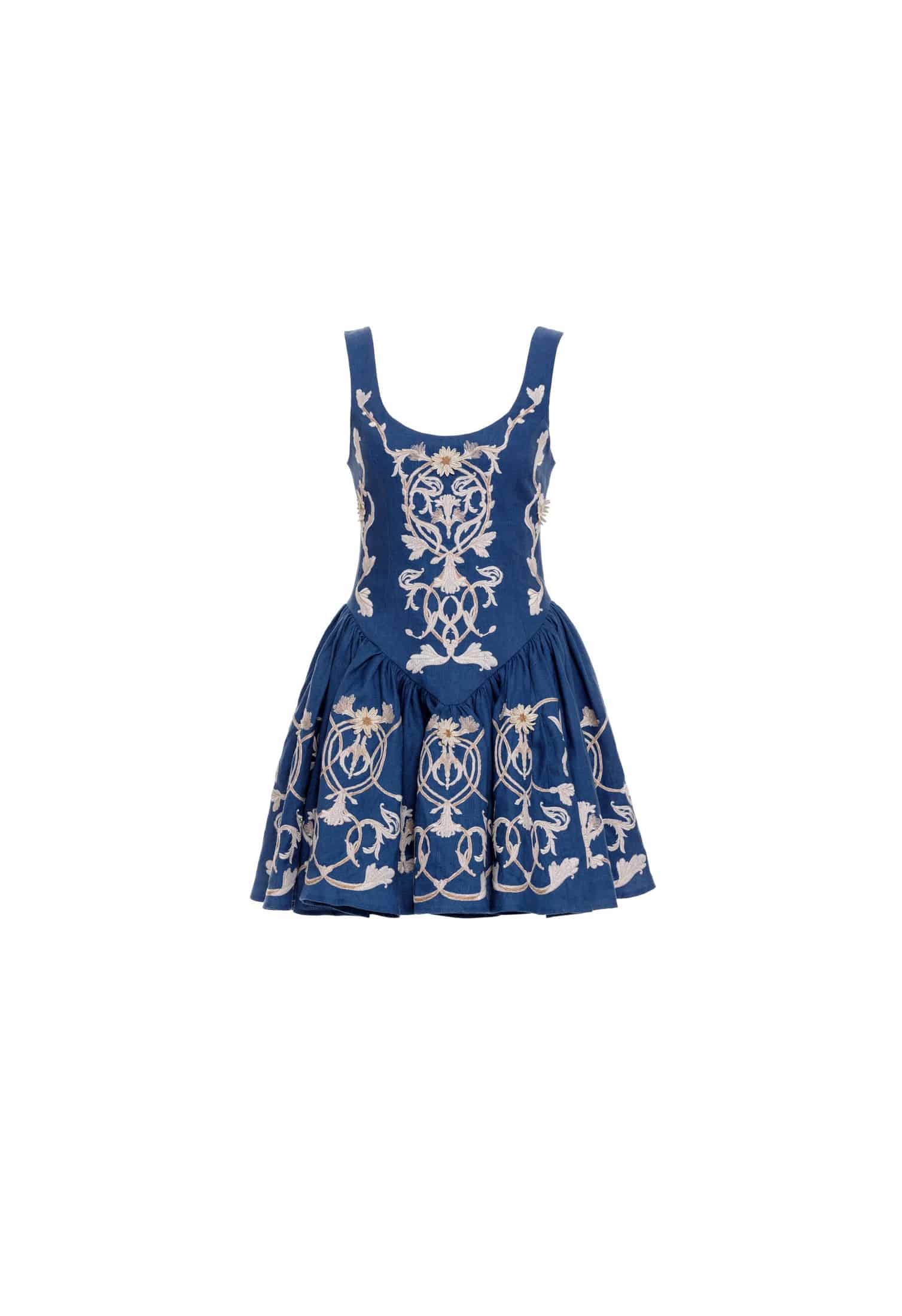Pluma Ribbons Mini Dress - miniatura 6