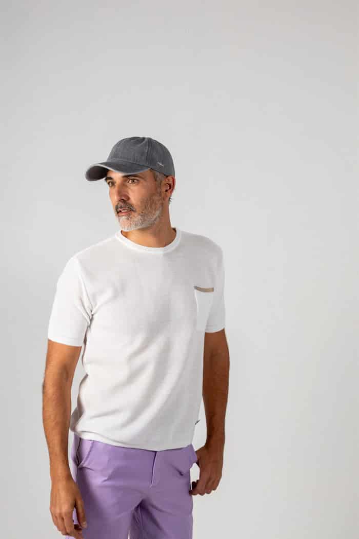 CAMISETA DE PUNTO BLANCA B ARENA - miniatura 2