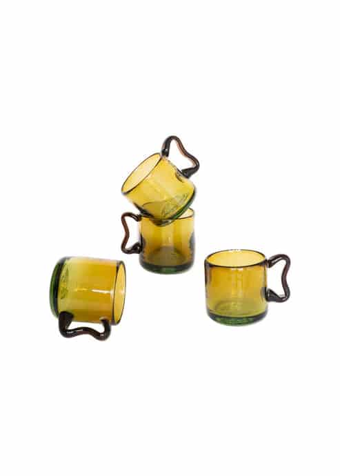 TERTULIA AMBER ESPRESSO CUP SET X4 - miniatura 2