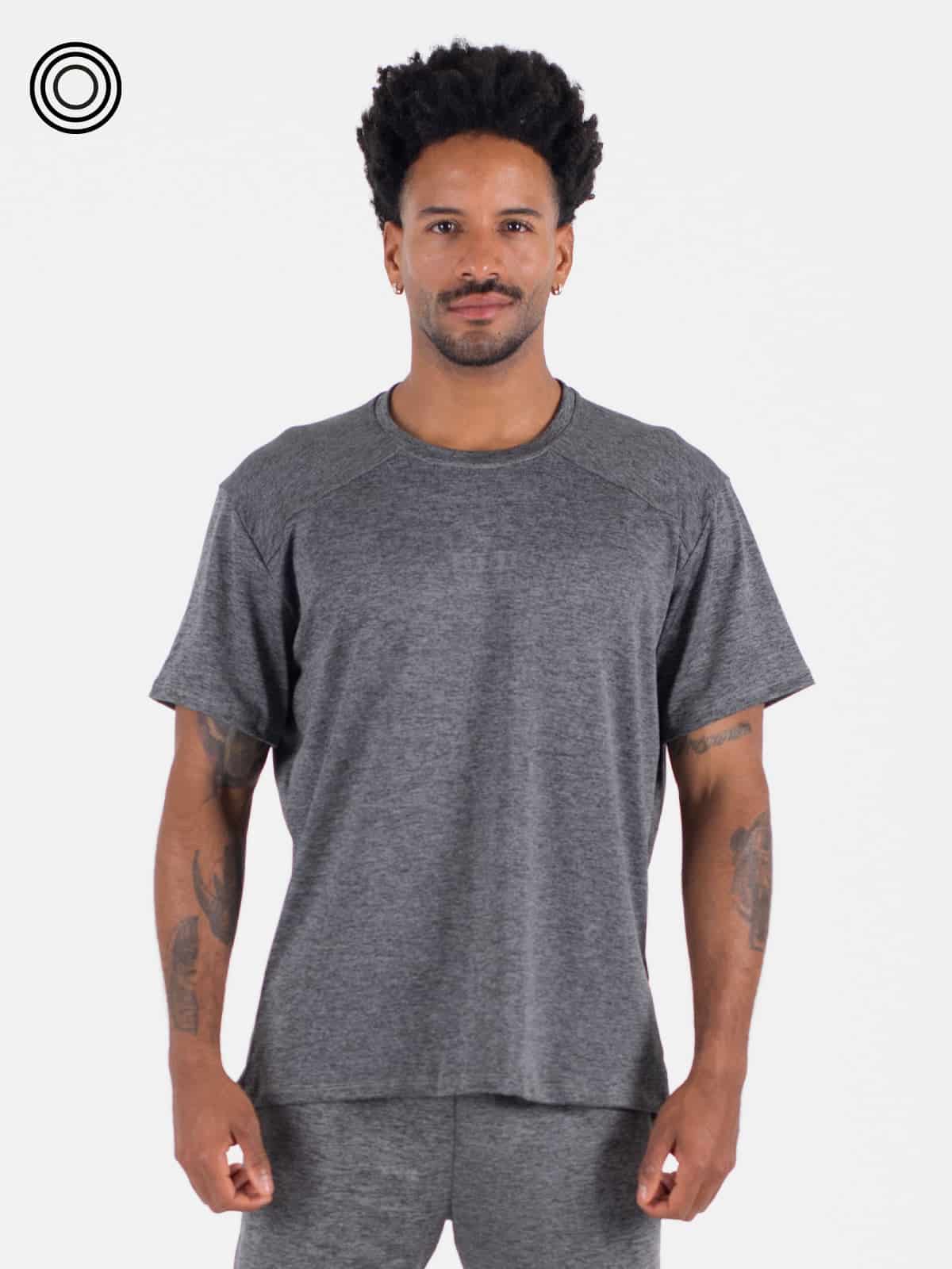 Camiseta qatar samba sport negro cross - miniatura 1