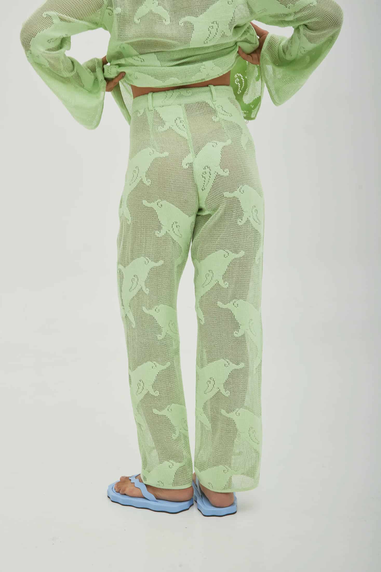 Pant Dolphins Verde - miniatura 3