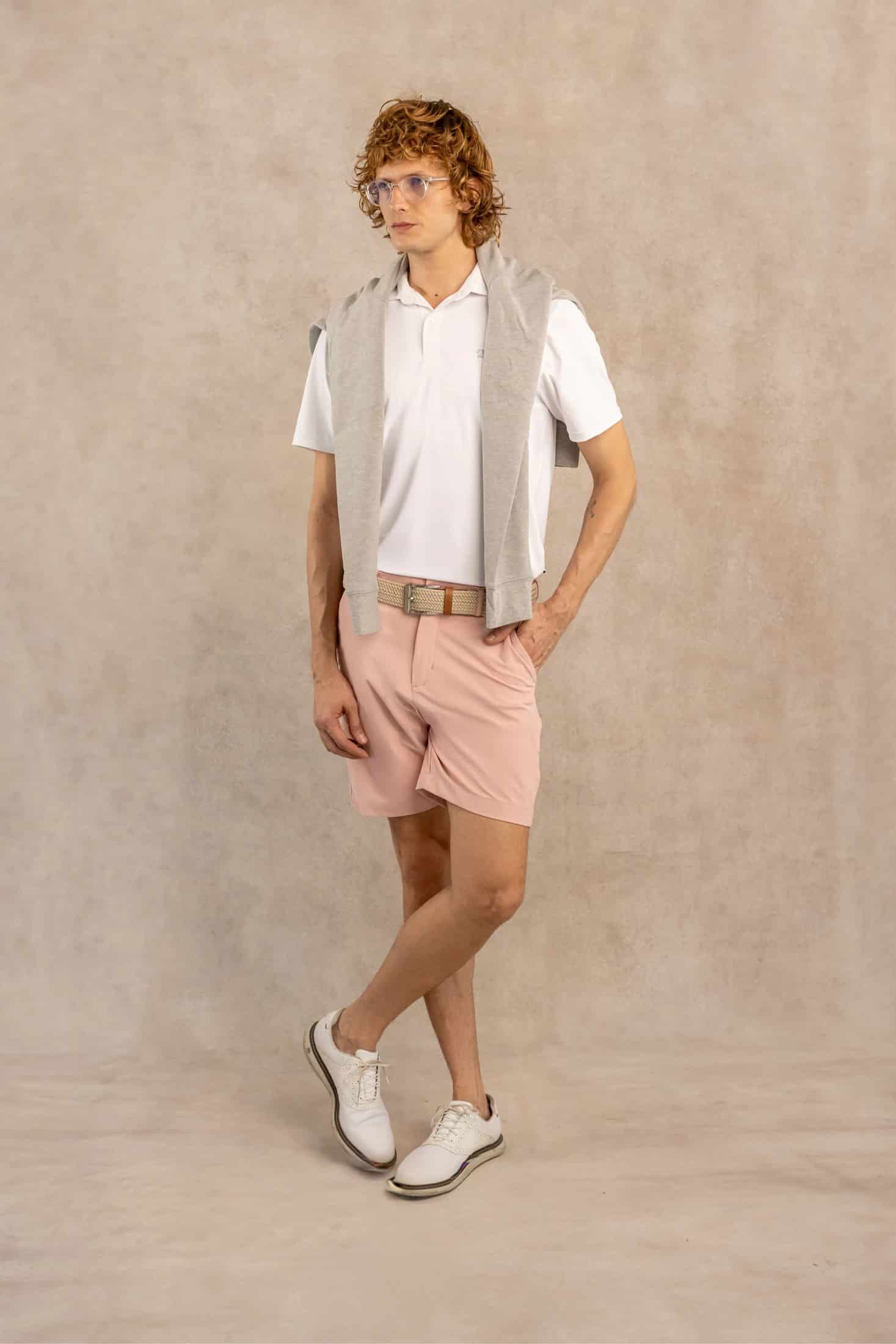 Bermuda Performance Antimanchas Baby Pink - miniatura 2