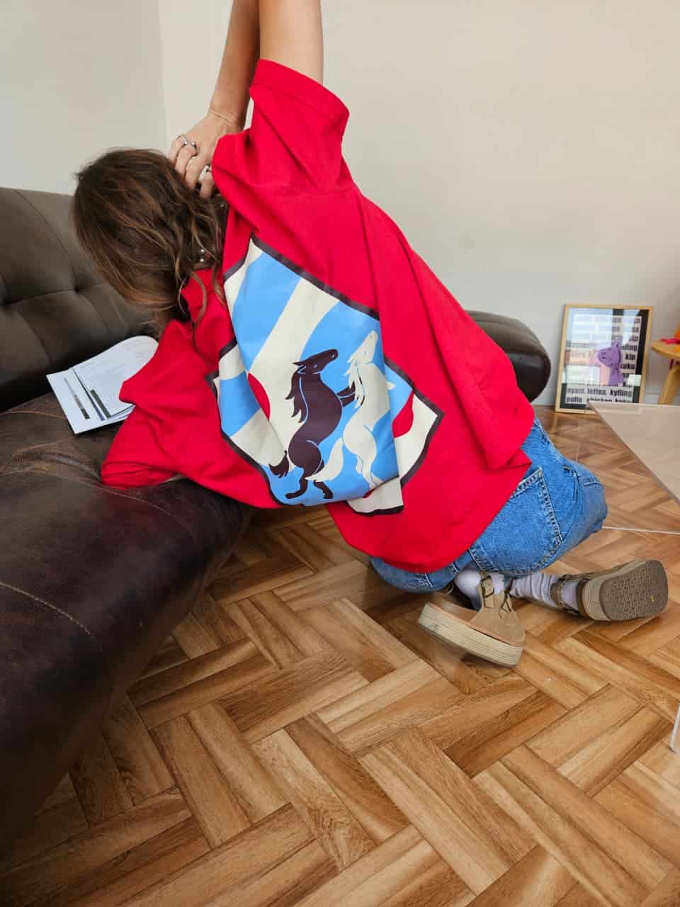 T-shirt Oversize Libres y Salvajes - miniatura 4