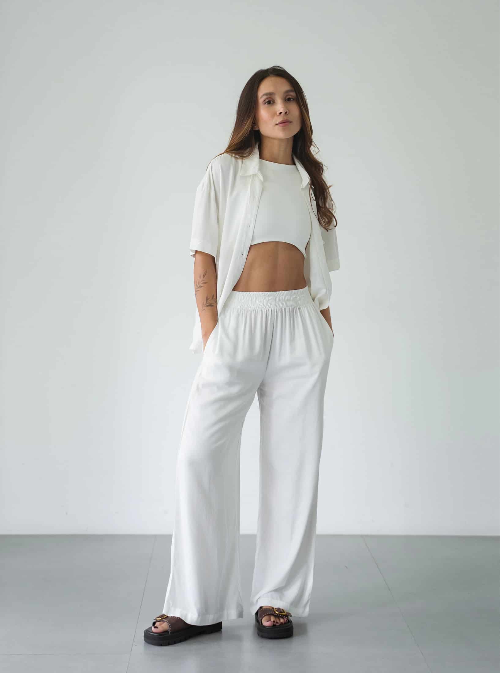 Set Breezy Creamy Palazzo - miniatura 6