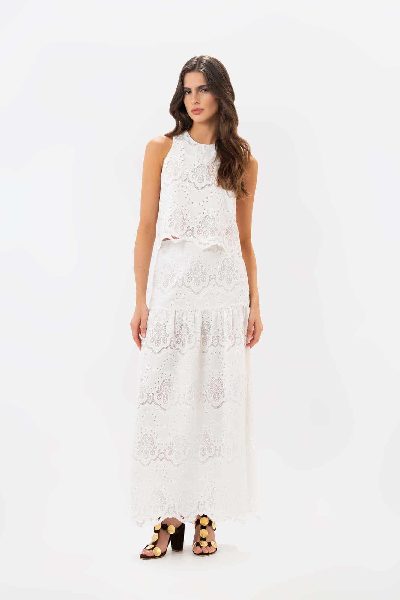 Falda Ria Ivory - miniatura 9