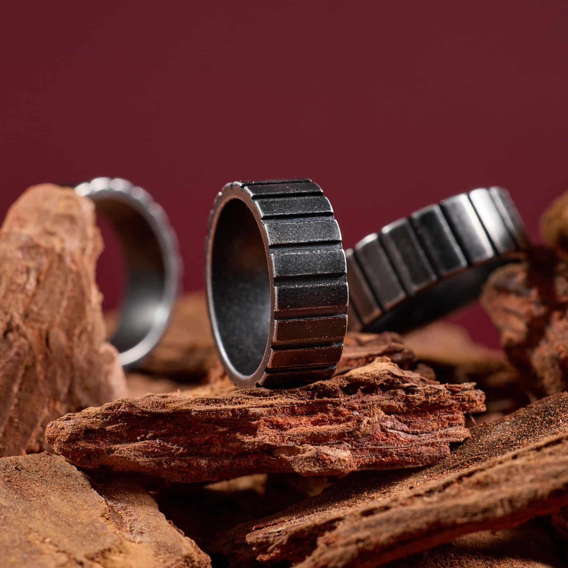 Anillo Grooved Steel - miniatura 2