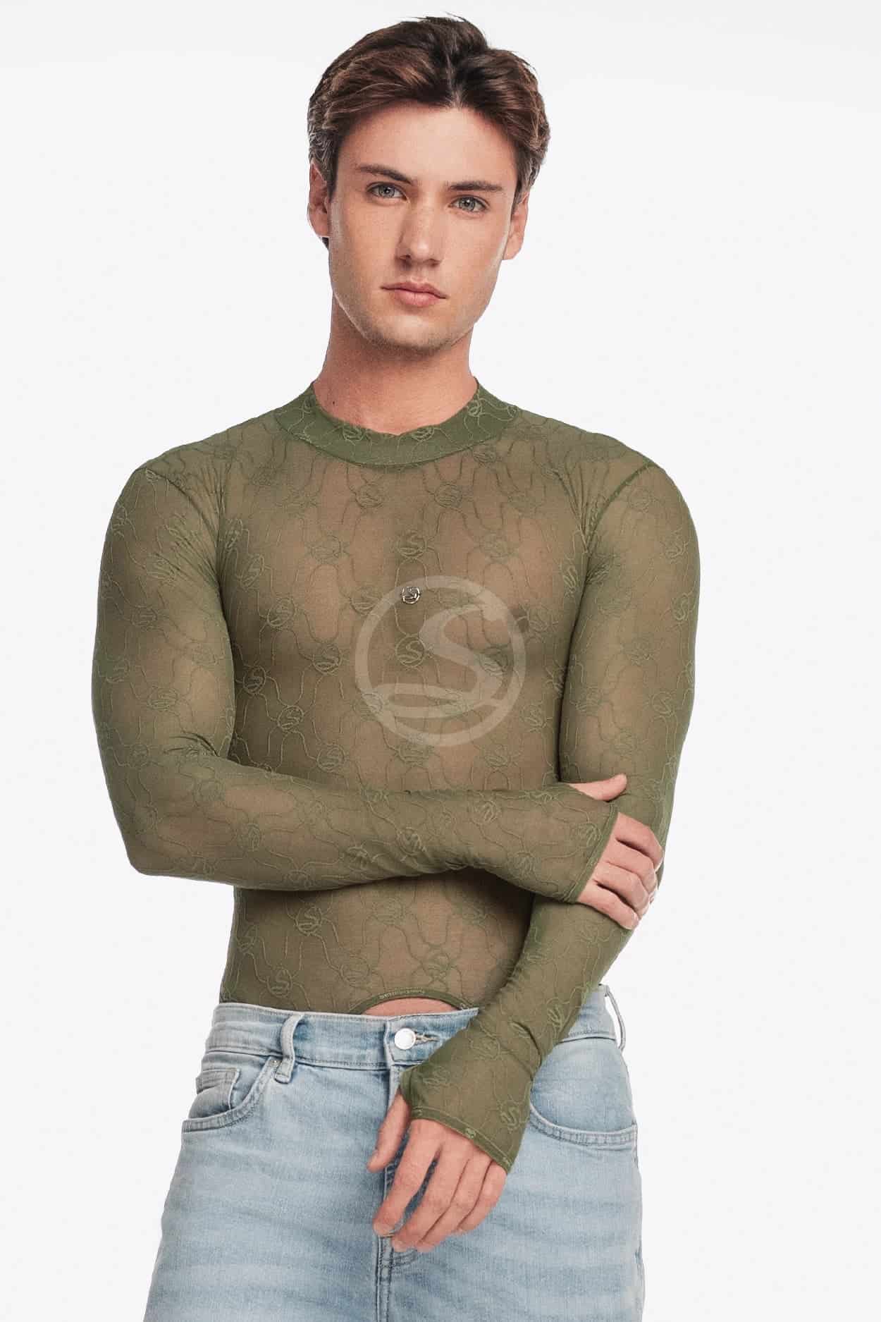 Mesh Linaje Verde Santísimas Men Ref. S-669 - miniatura 1