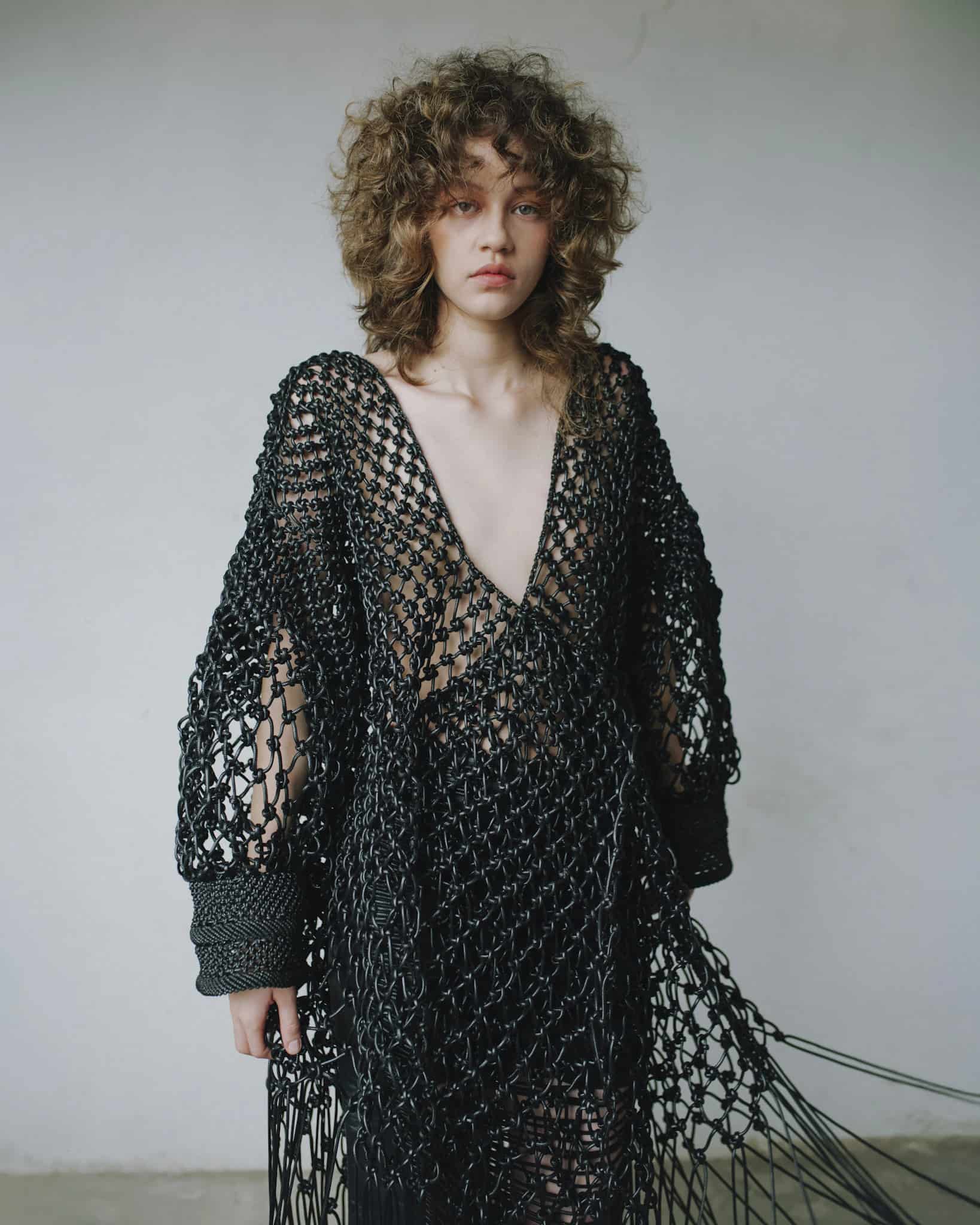 MACRAME MESH SHIRT - miniatura 7