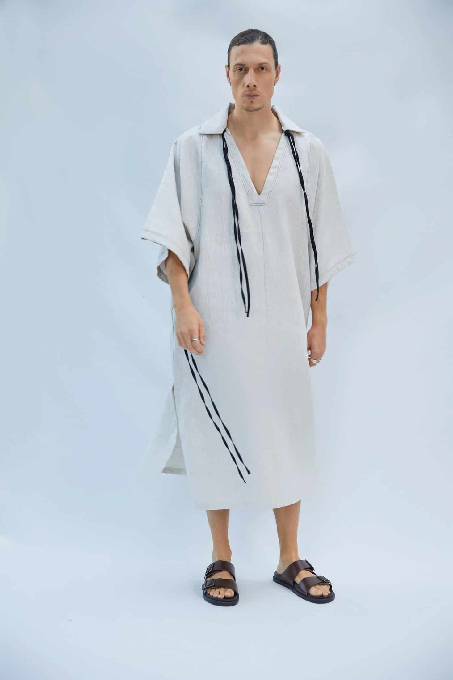 ISIS UNISEX TUNIC NATURAL - miniatura 3