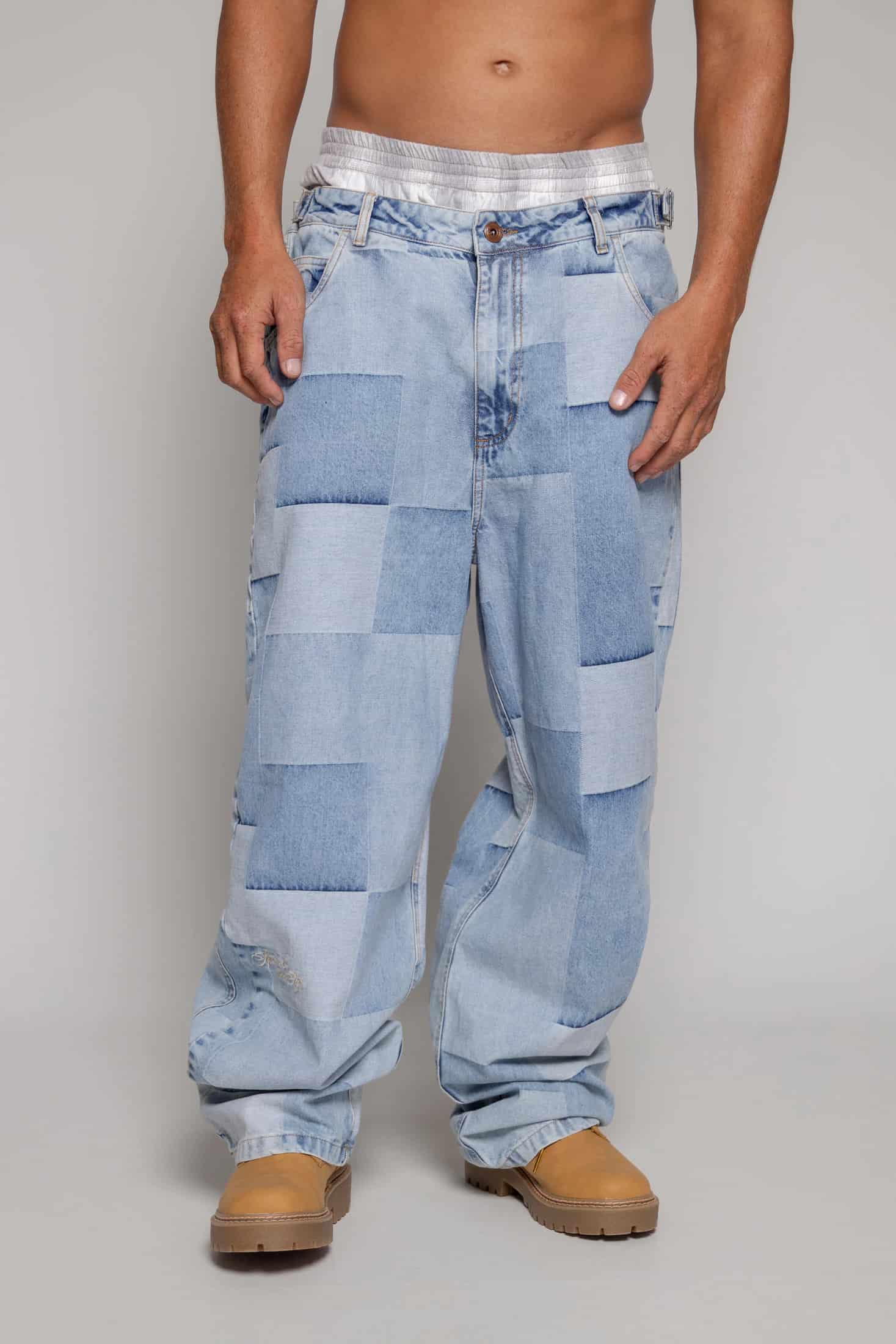 Baggy Remainder Cuadros - miniatura 1