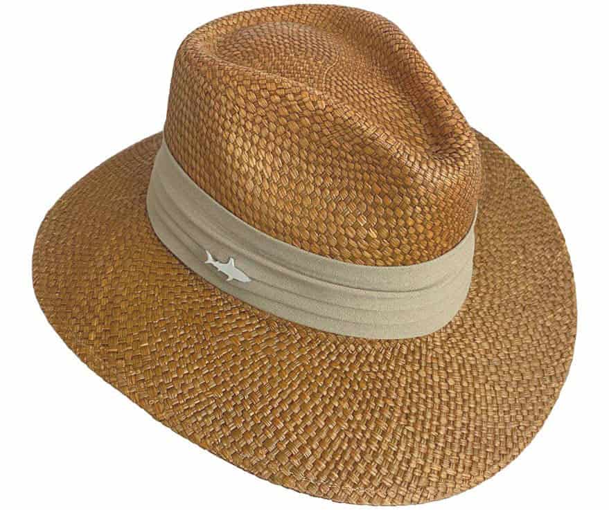 SOMBRERO OSCURO CINTA ANCHA CENIZO - miniatura 1