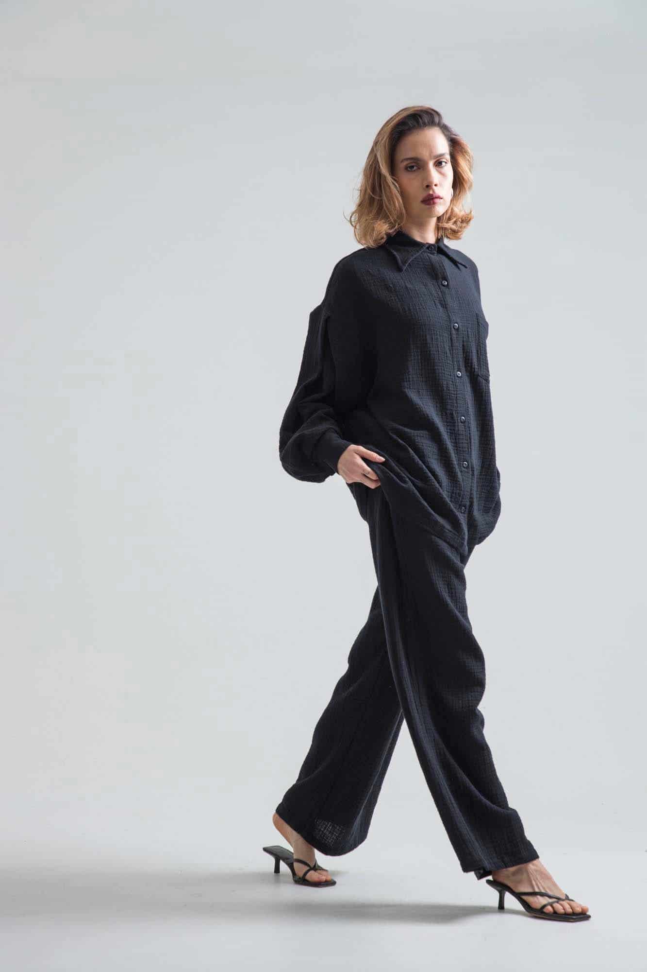 PEGASUS BLACK PANTS - miniatura 4