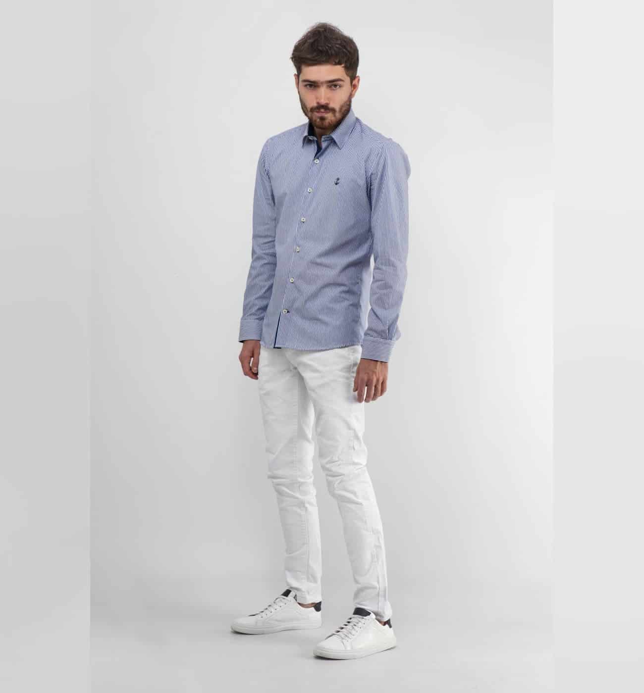 Pantalon Slim Blanco - miniatura 2