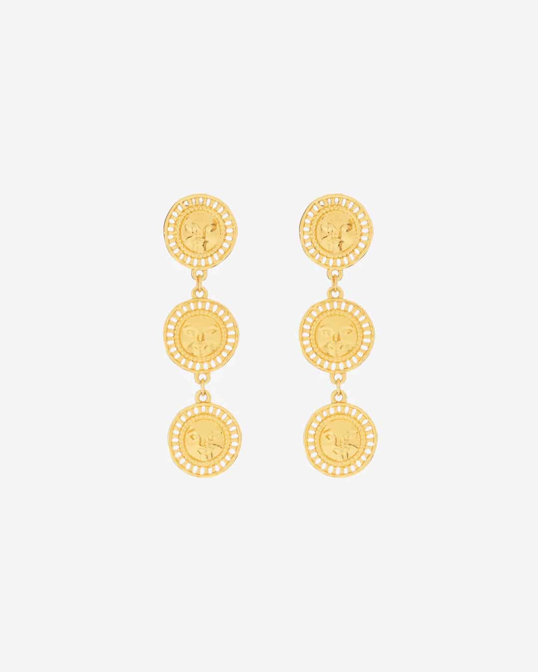 Aretes Cara Sol X3 - miniatura 2