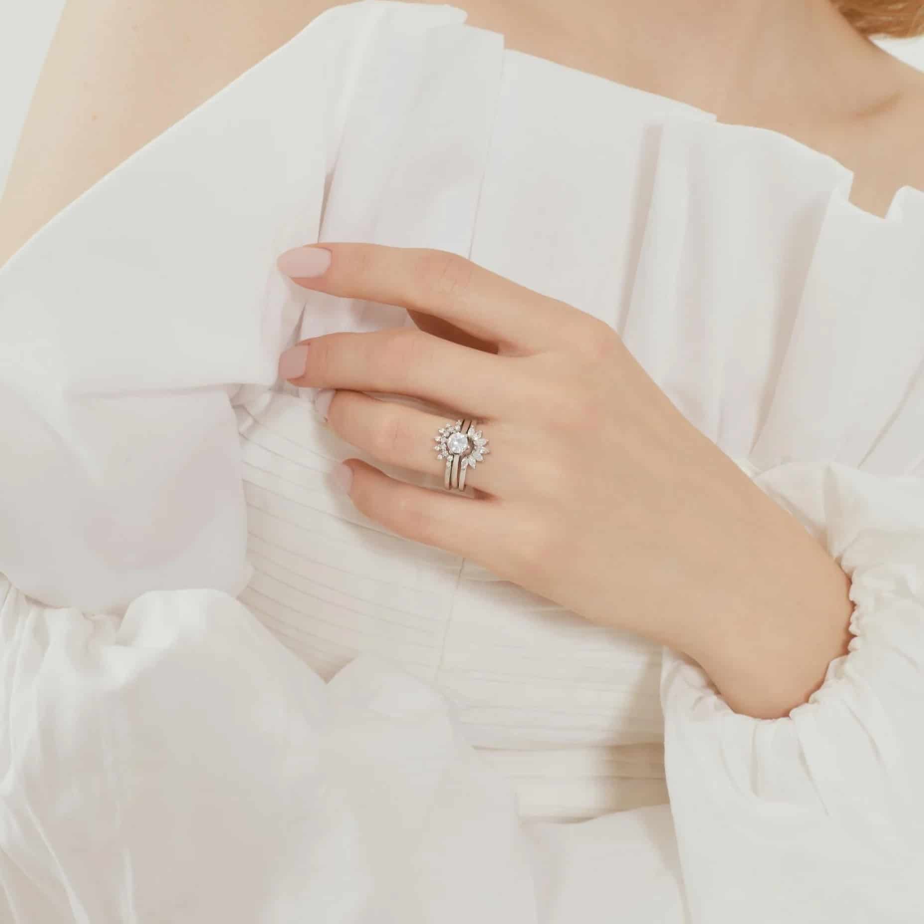 Anillo Seis uñas engagement ring - miniatura 4