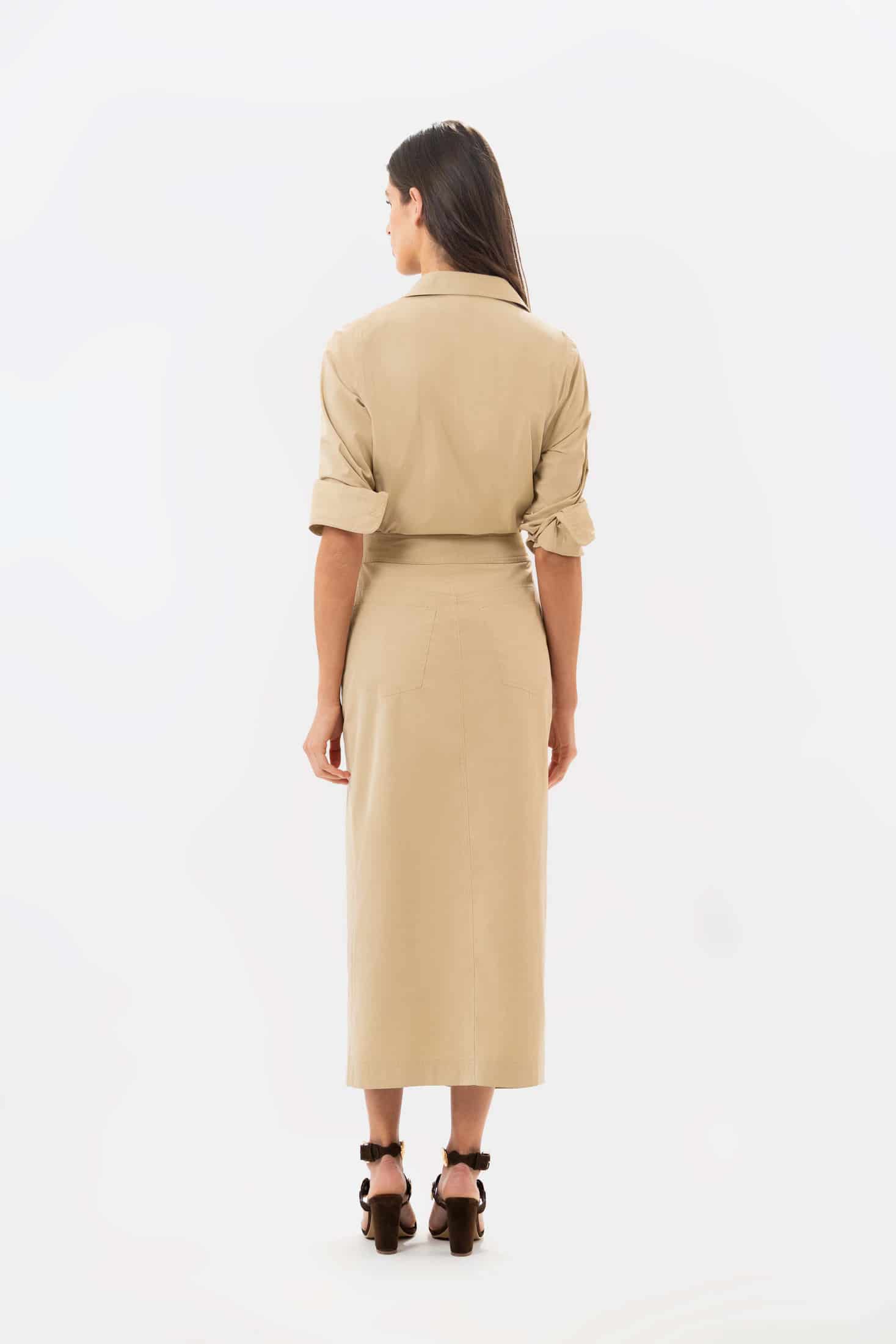 Falda Atena Khaki - miniatura 6