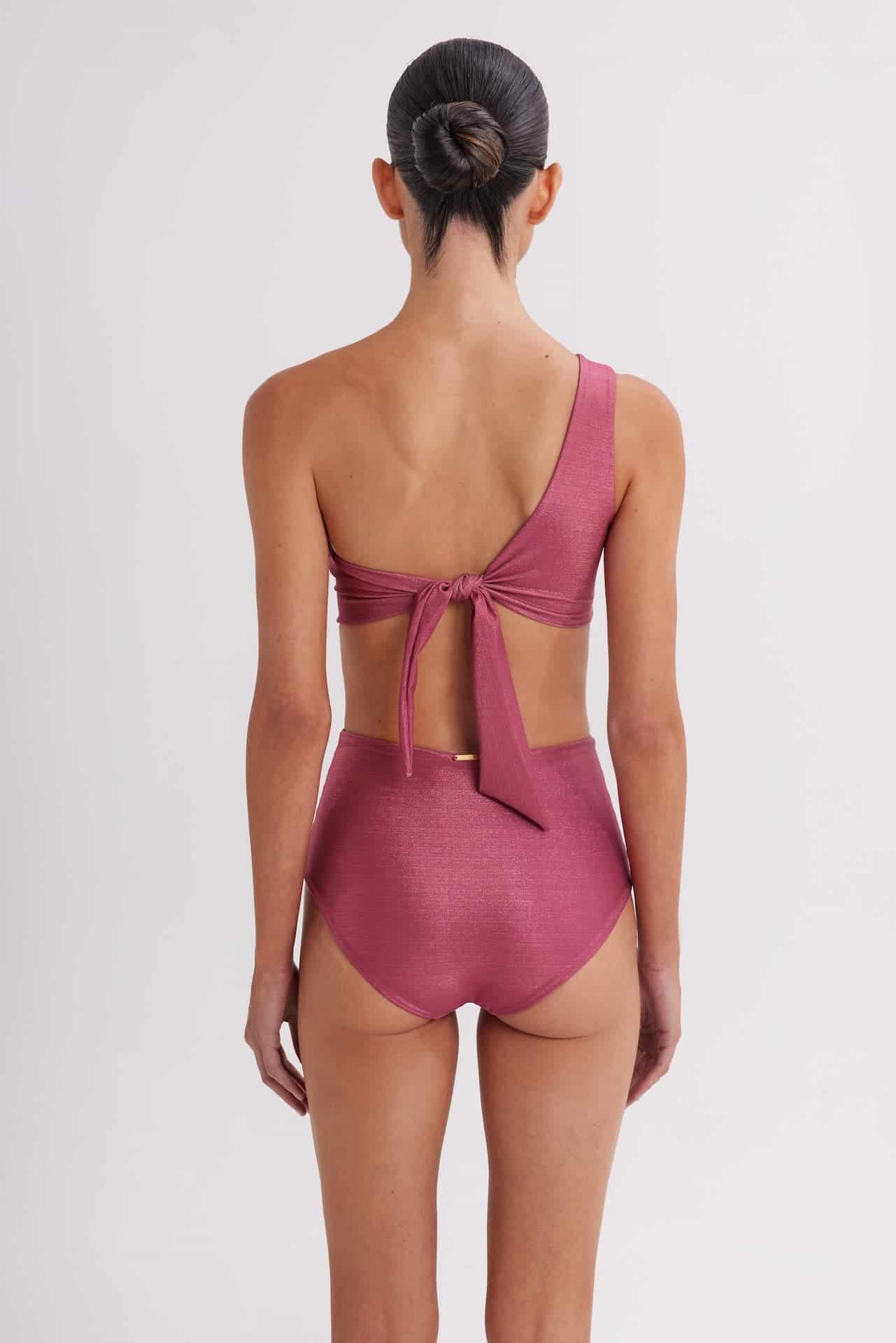 Vestido de Baño Enterizo Sabrina Magenta - miniatura 2
