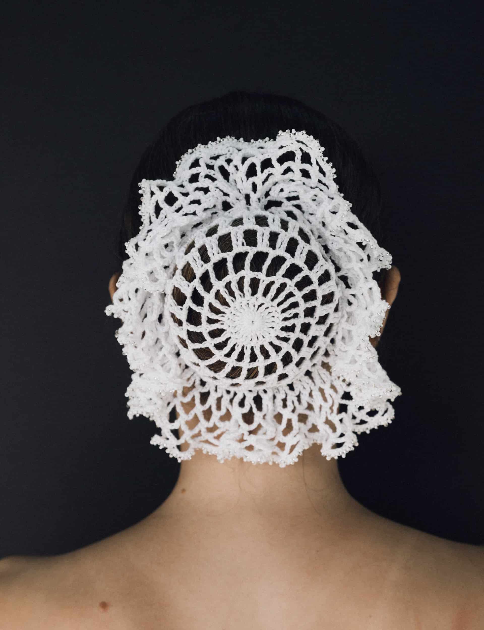 Scrunchie Bun Crochet - miniatura 3