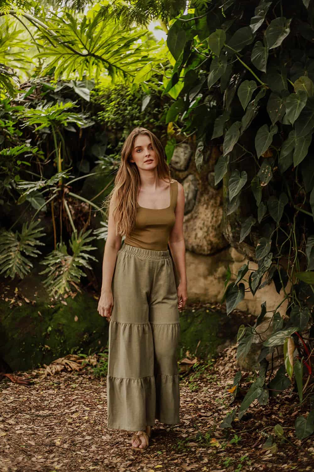 Capri Pants Verde - miniatura 1