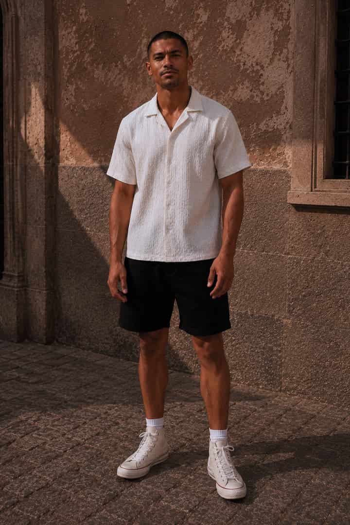 Camisa tejida y trenzada - miniatura 1