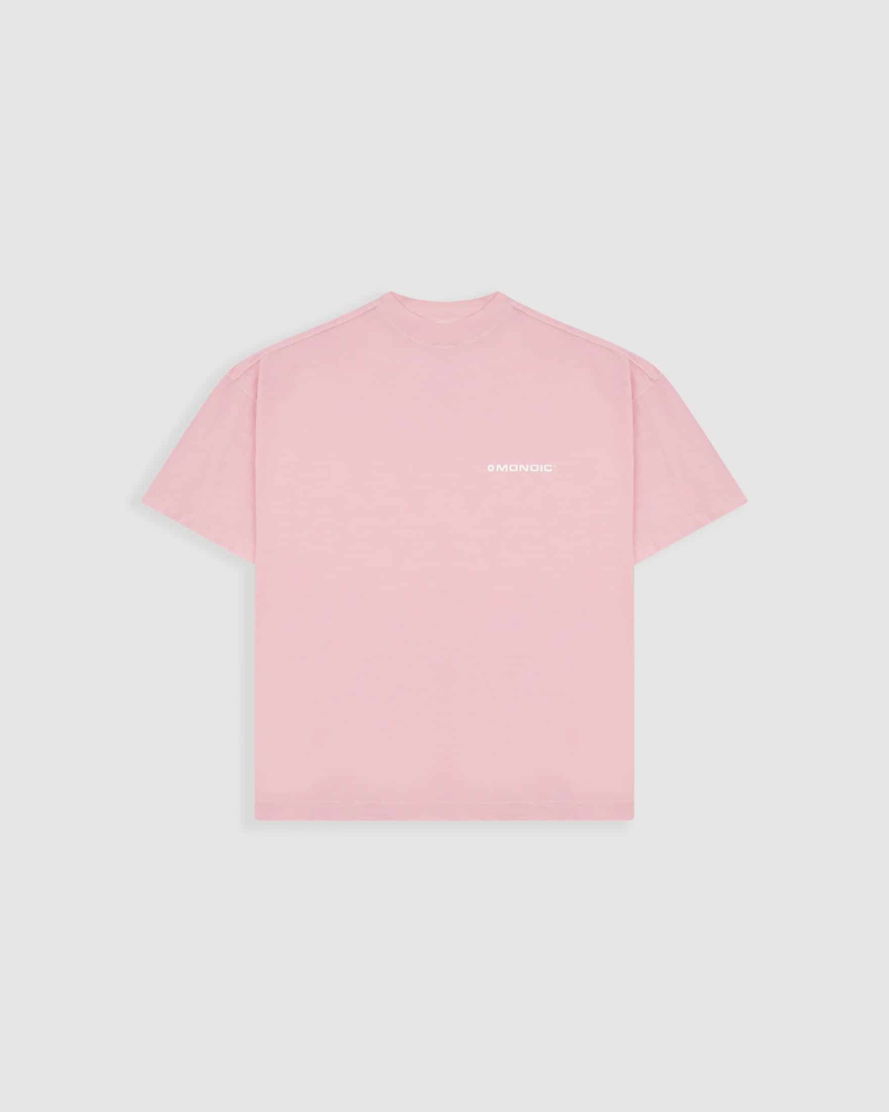 Camiseta Boxy Fit Básica V3 - Rosado Pastel - miniatura 1