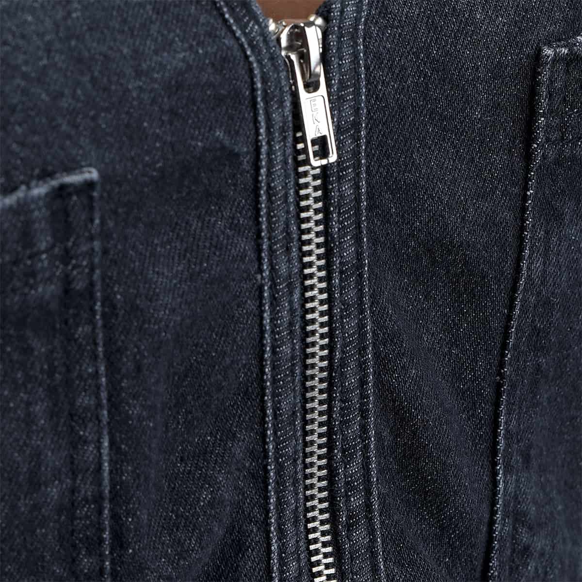 Chaleco Denim Gris Mujer - miniatura 5