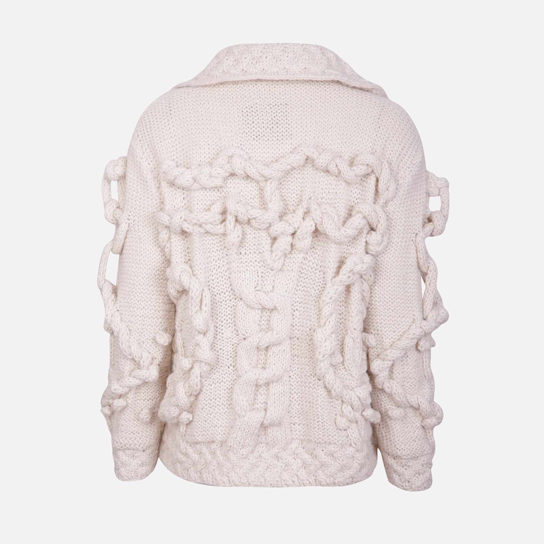 GREGORIA KNITTED SWEATER WITH COLLAR - miniatura 2