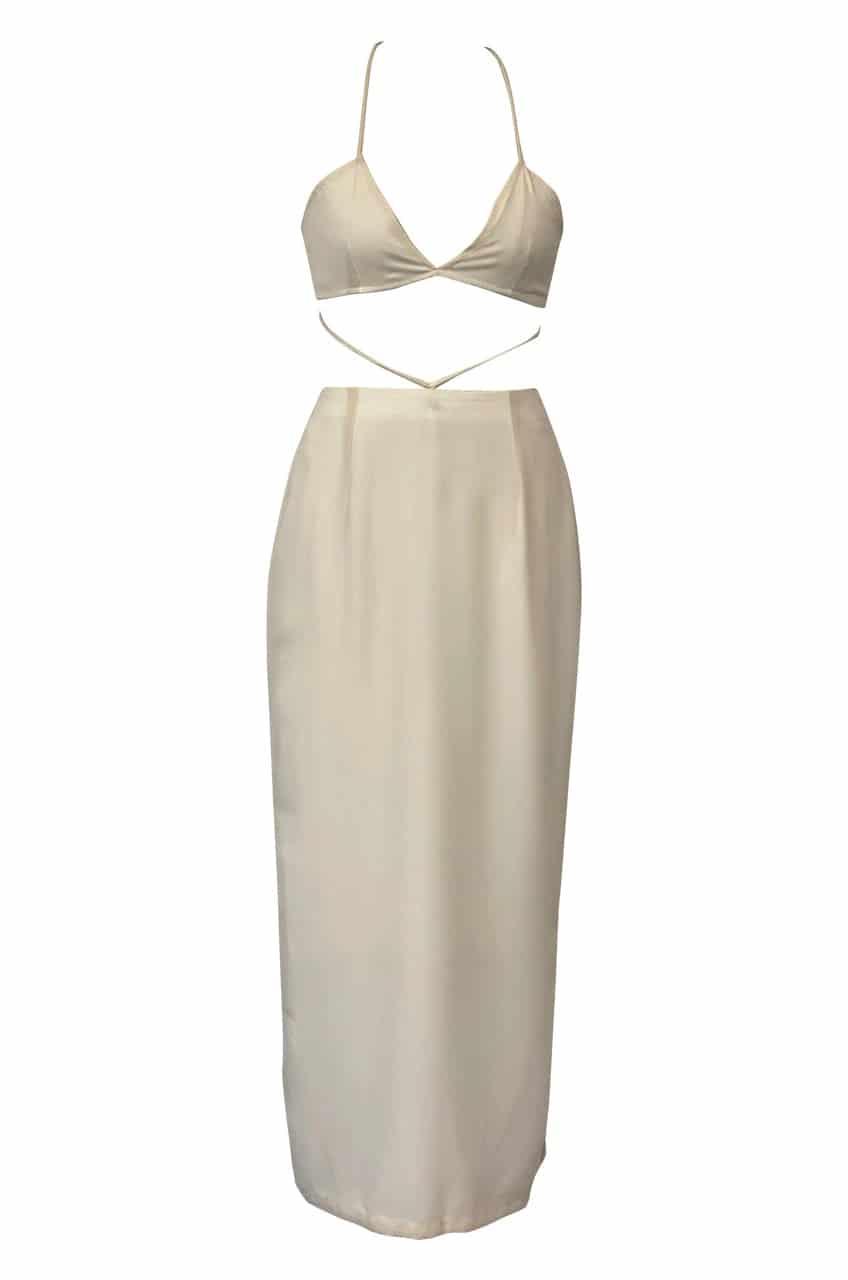 VESTIDO STRAP WHITE - miniatura 2