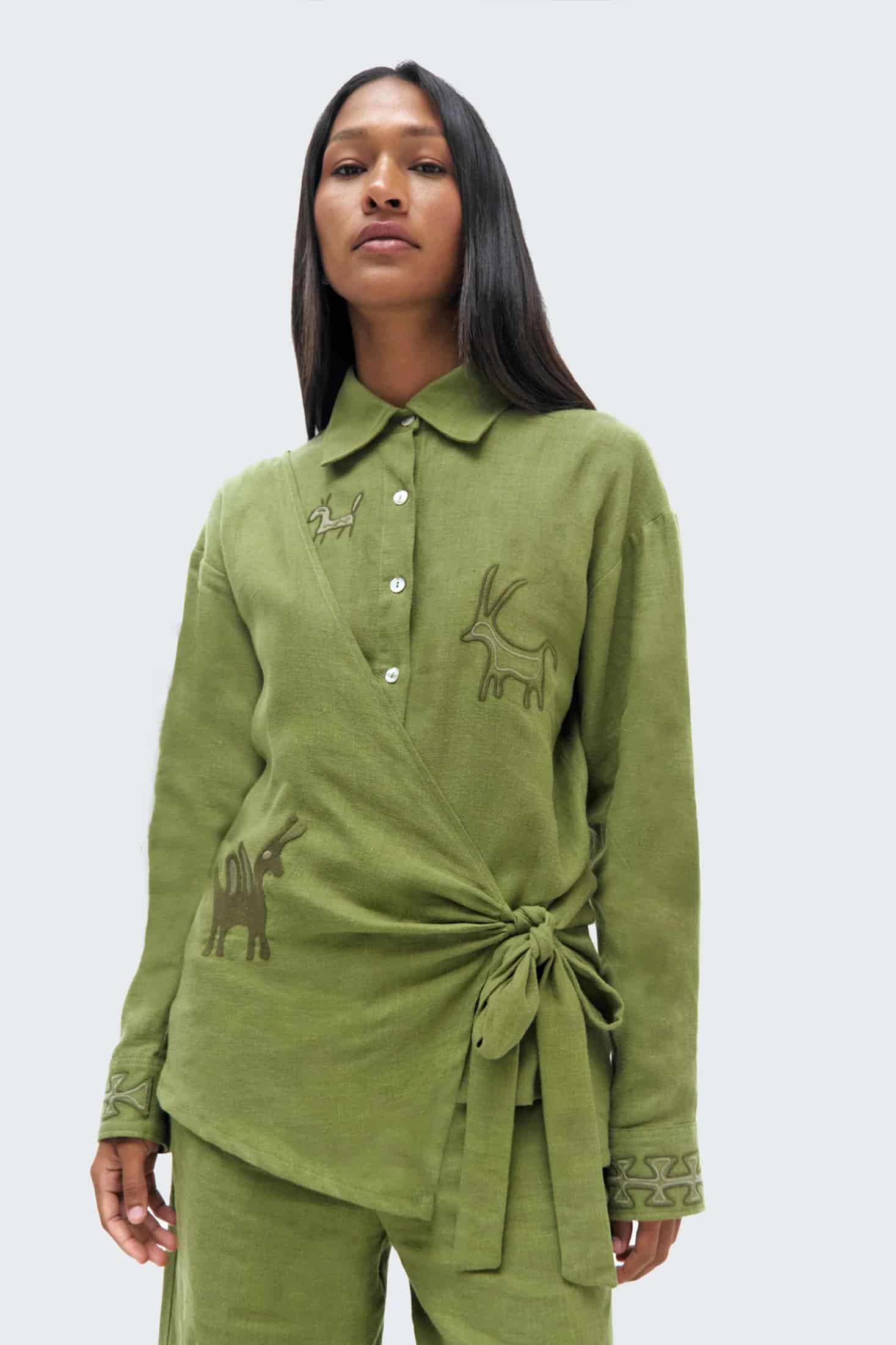 Blusa Cruzada Pilche - miniatura 3