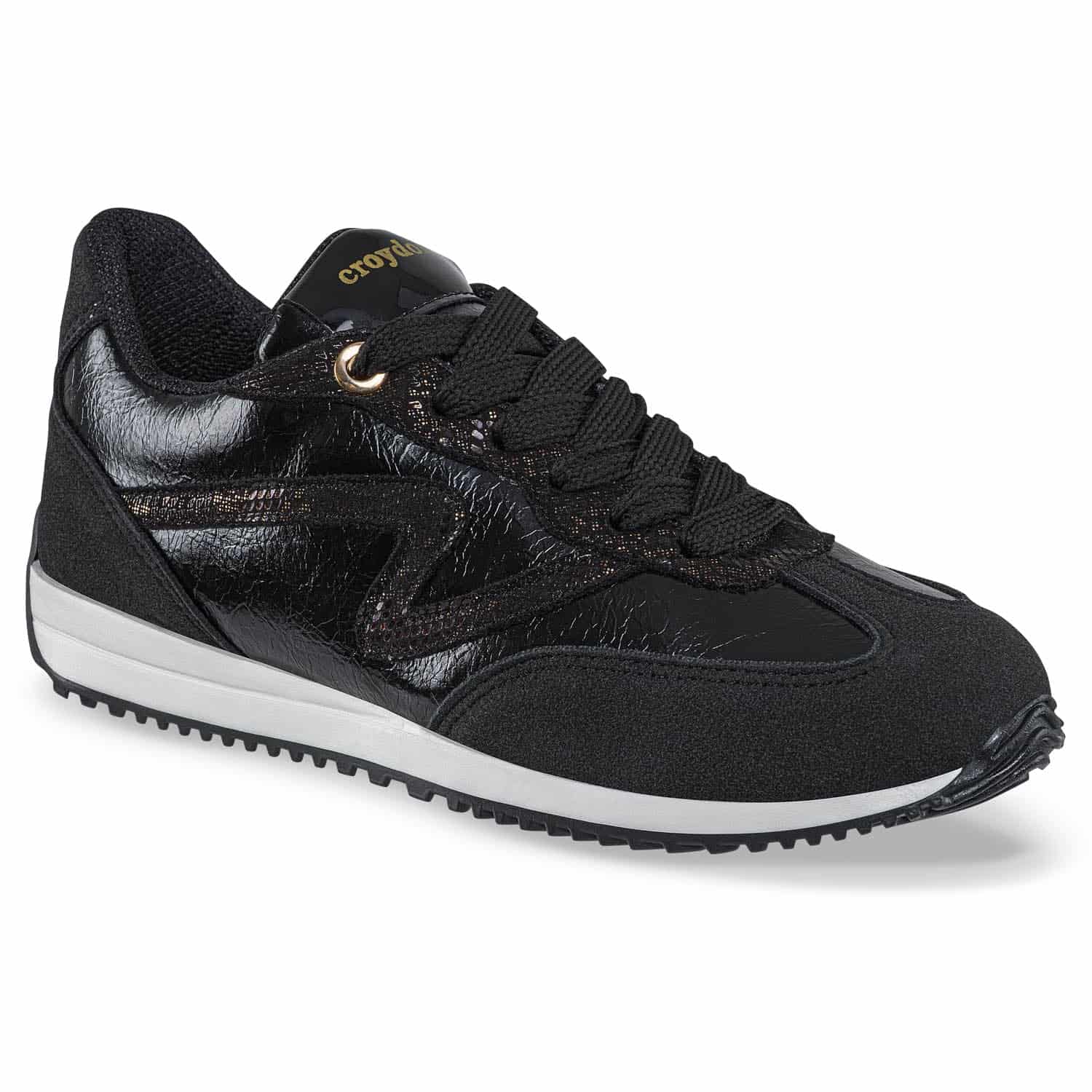 Tenis Urbanos Quimbaya Negro Croydon Para Mujer - miniatura 1