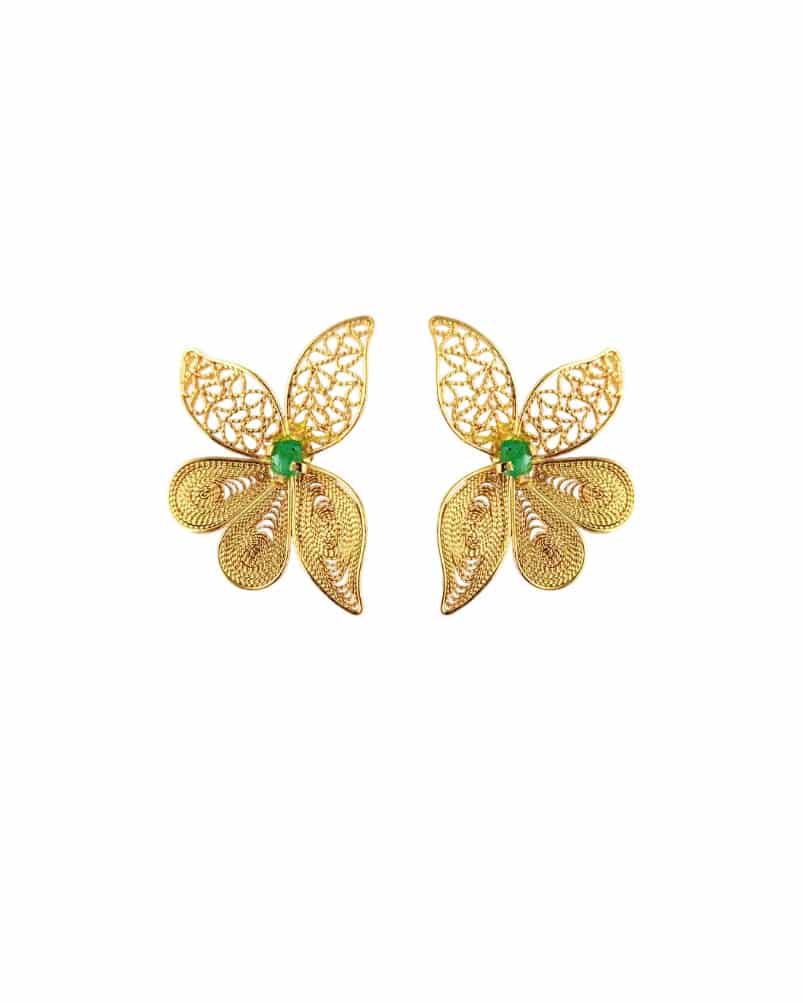 Aretes filigrana topo Imperial - miniatura 1