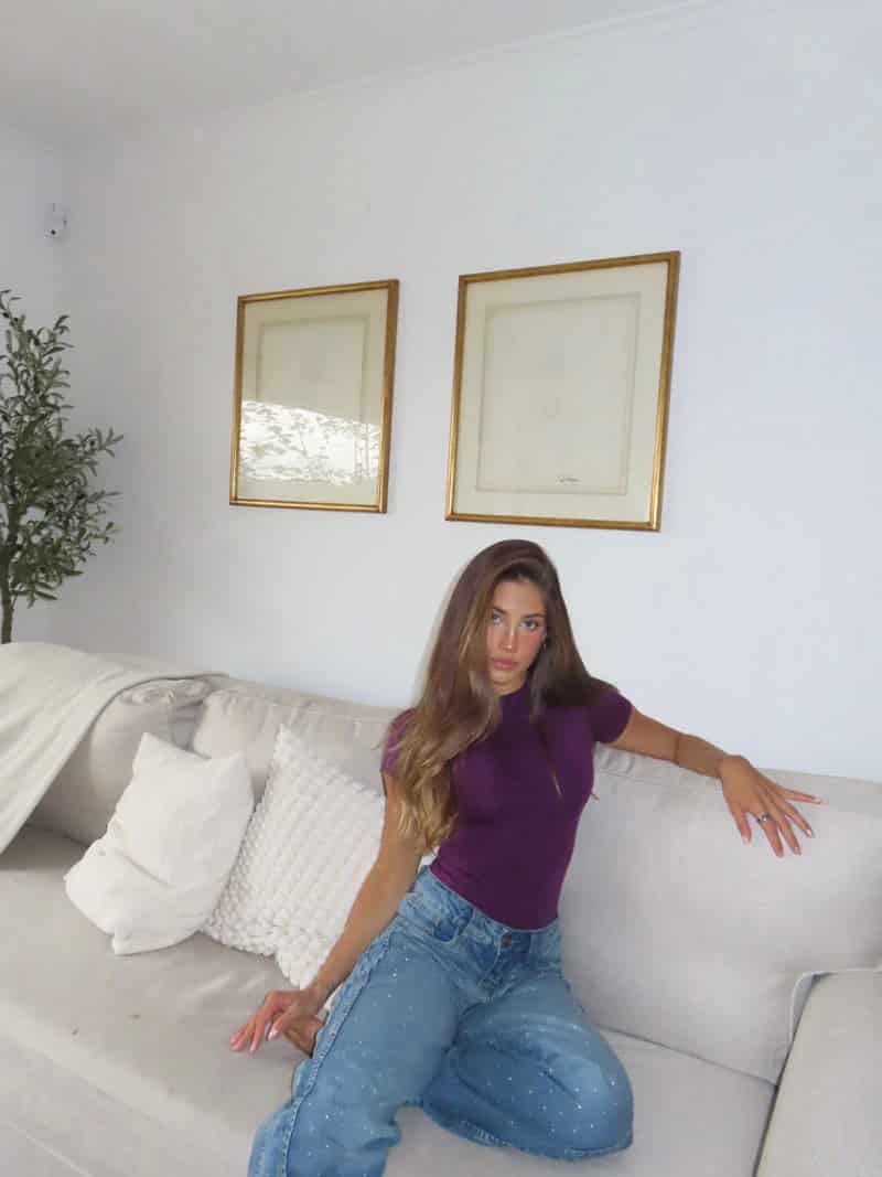 Body en Lycra Zoe - Berenjena - miniatura 3