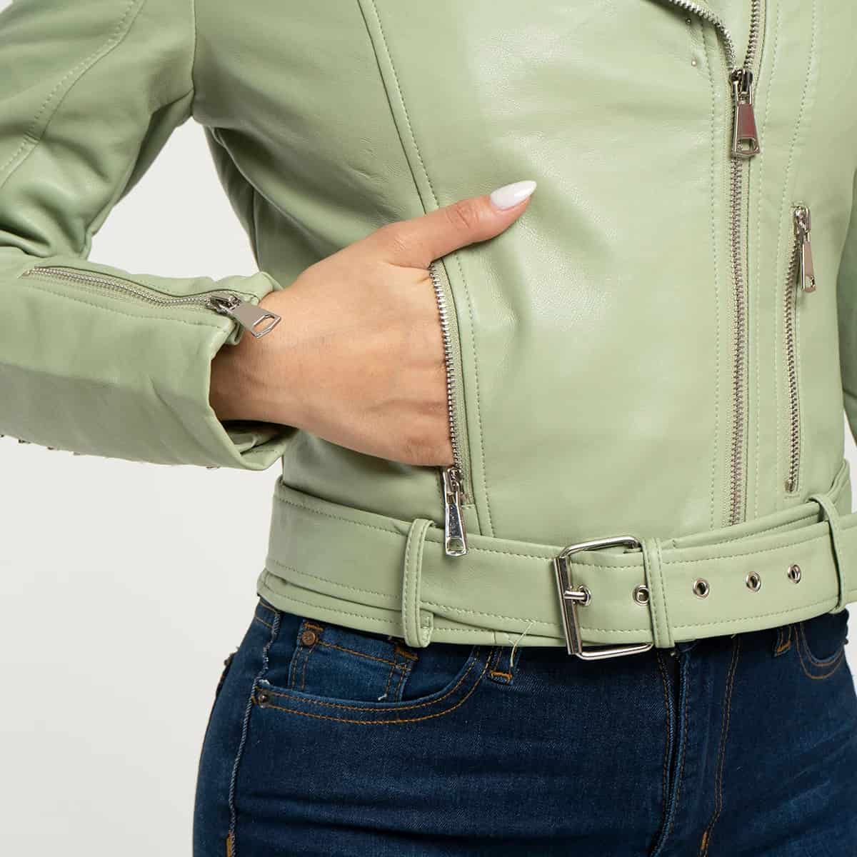 Chaqueta Sintetica Biker Millie - miniatura 10