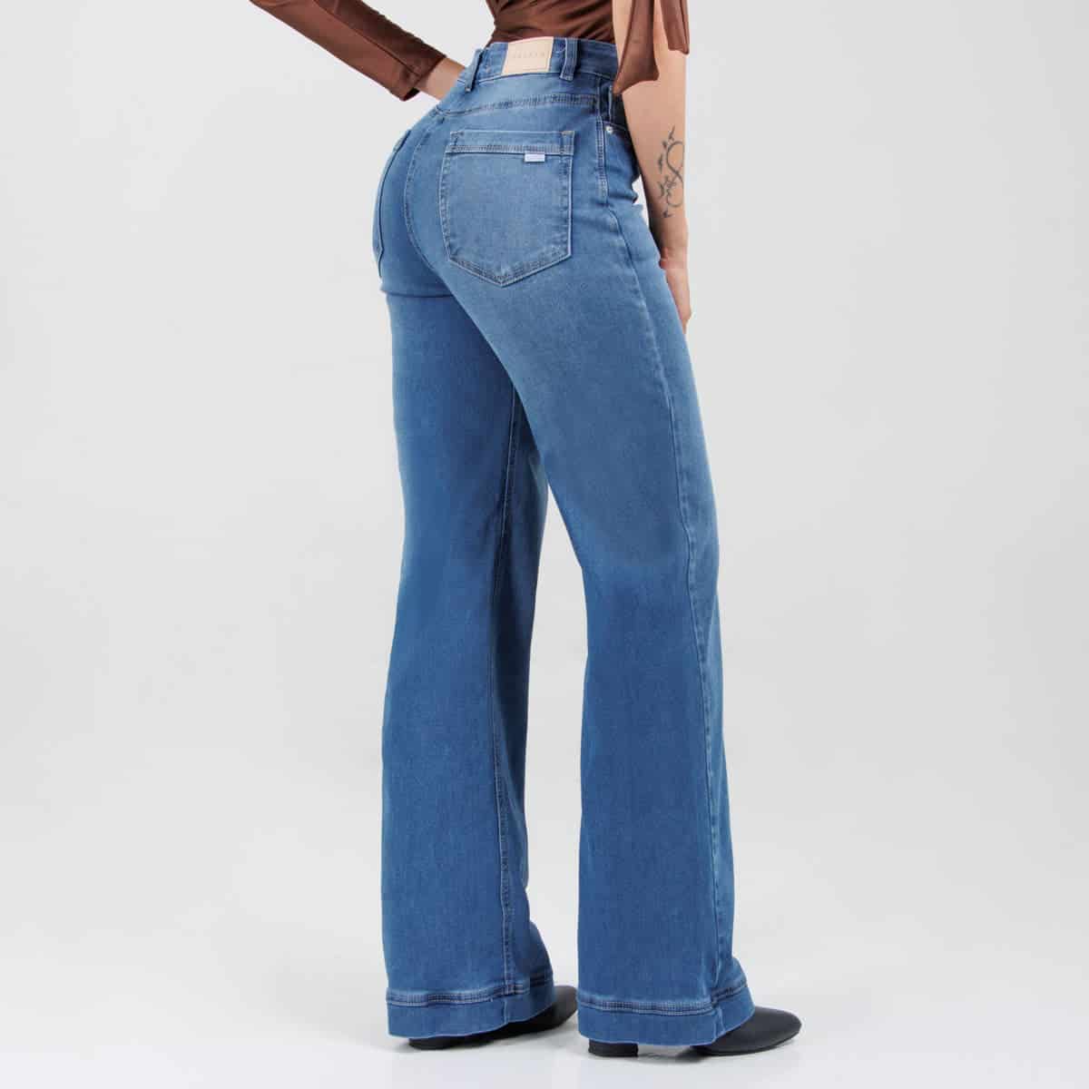Jean Axspen Wide Leg Ax-3131 Licrado - miniatura 2
