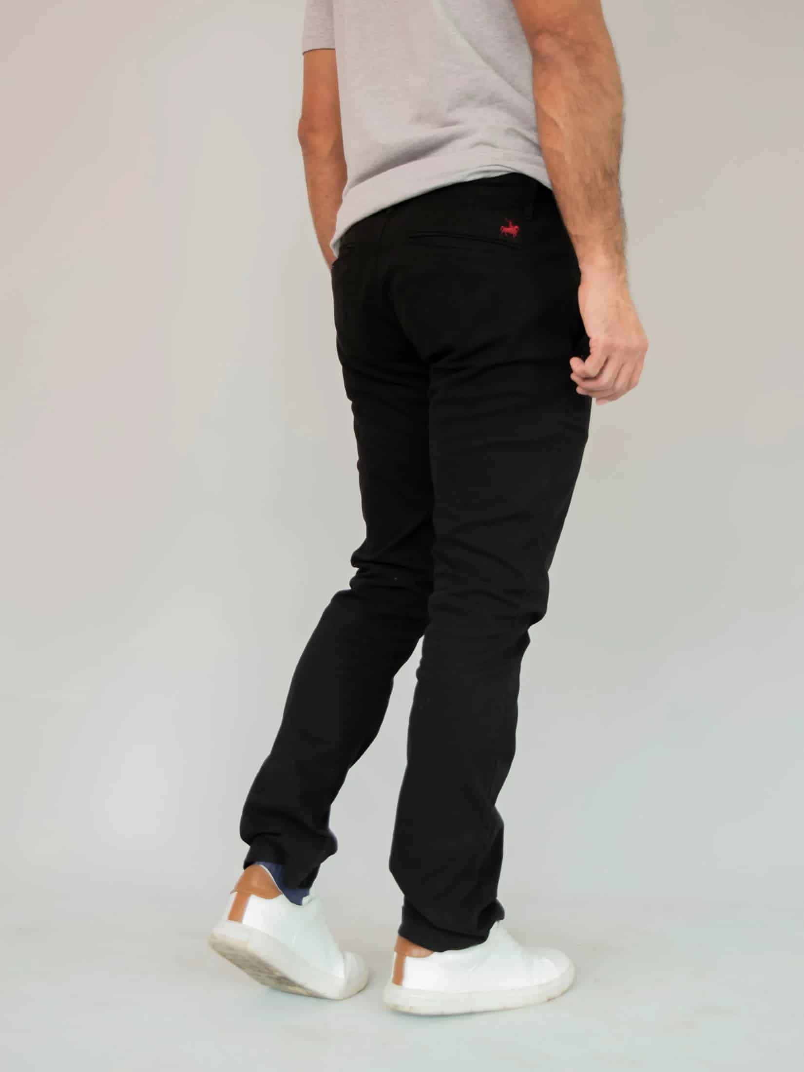 Pantalón Chino Negro - miniatura 4