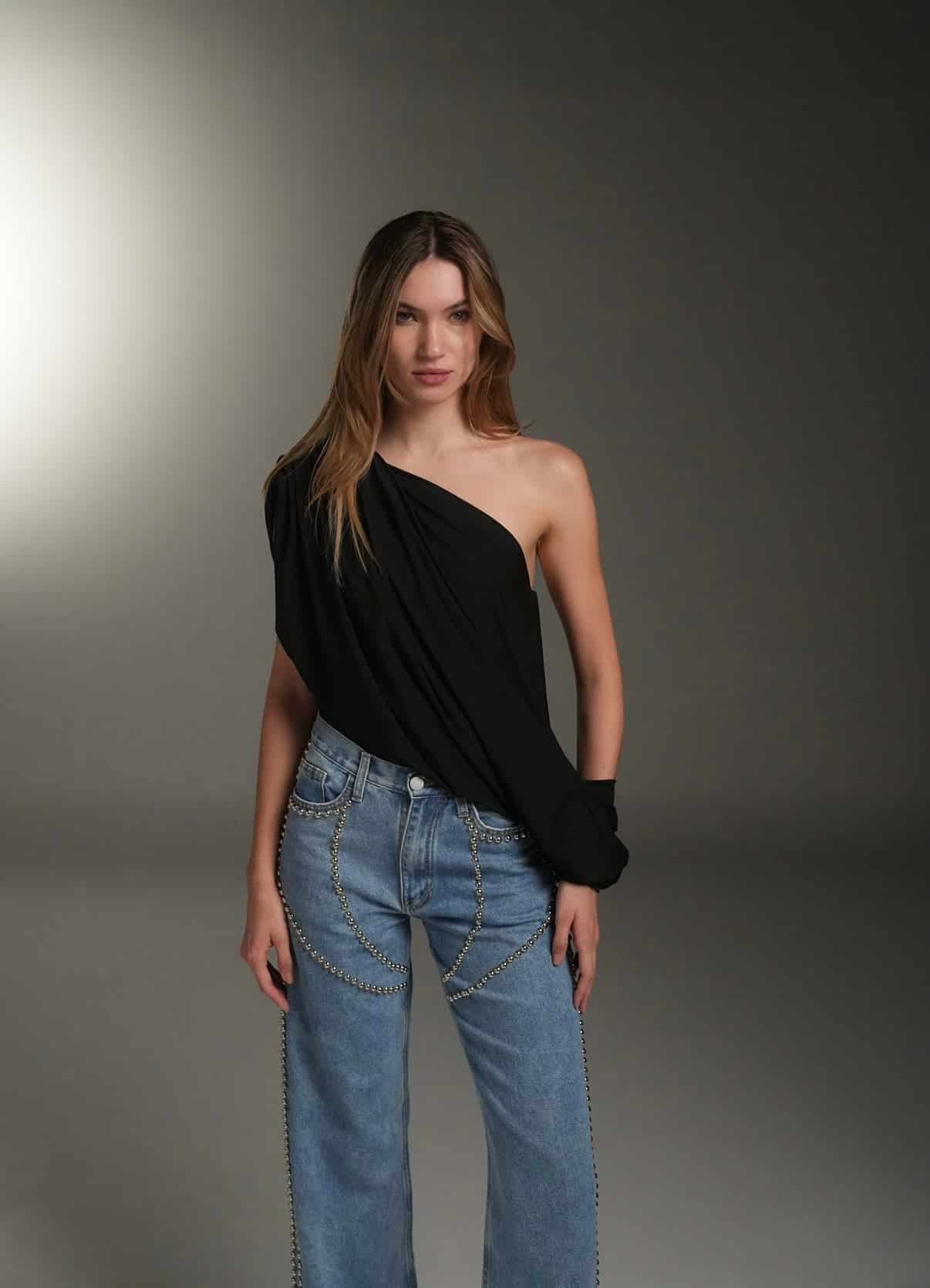 STUDDED JEANS - miniatura 1