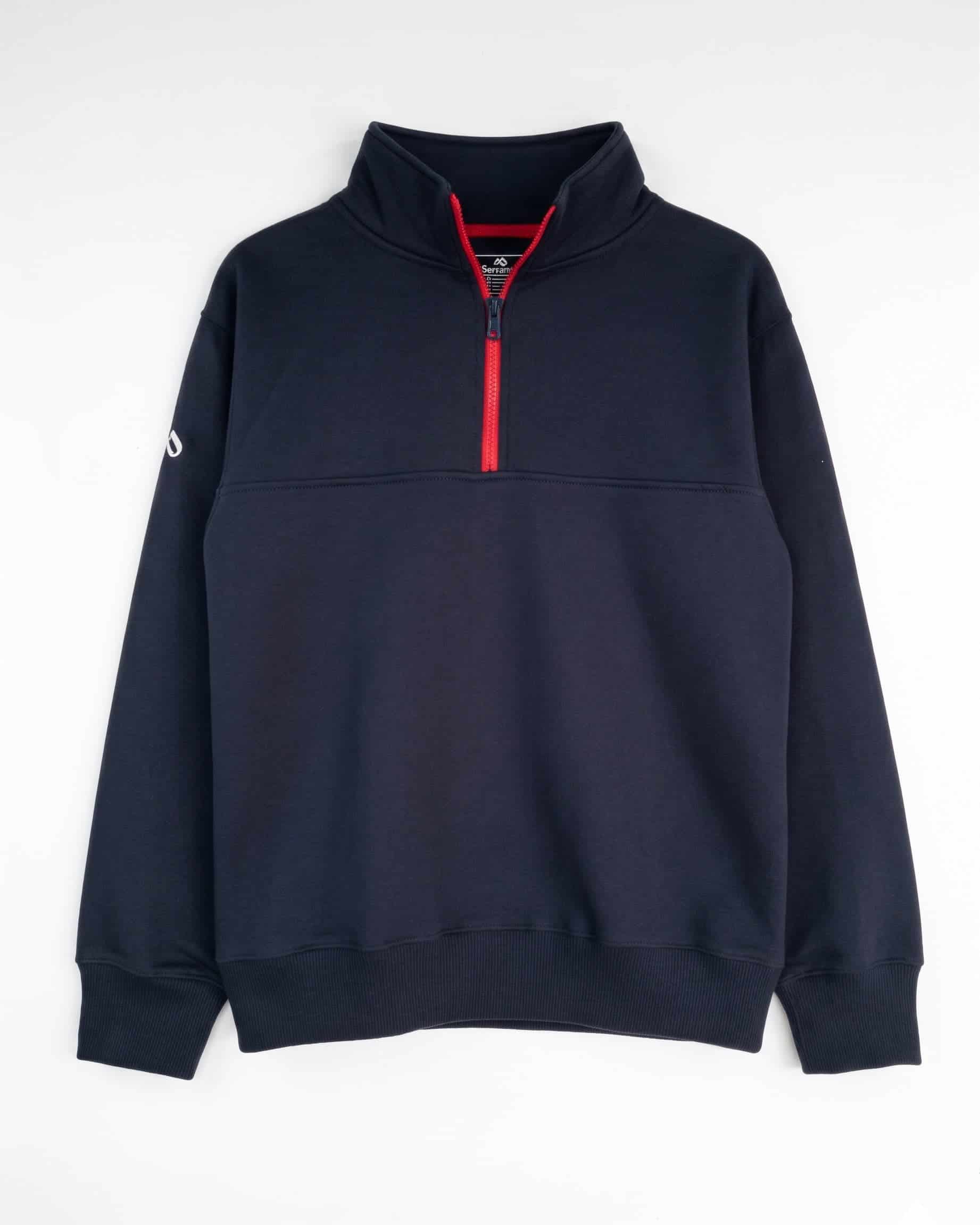 Buzo cuello alto Elite - Azul oxford - miniatura 2