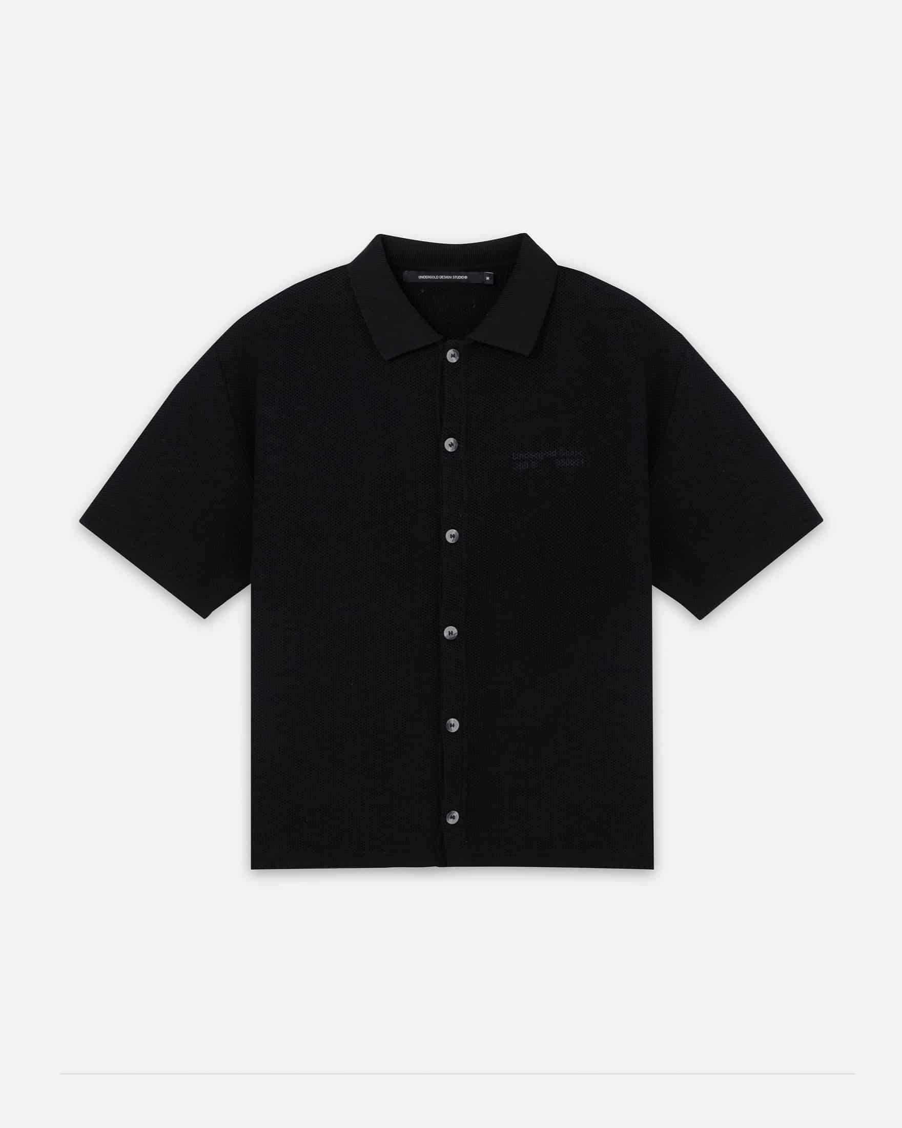 Holy State UNDRGLD Knit Shirt Black - miniatura 1