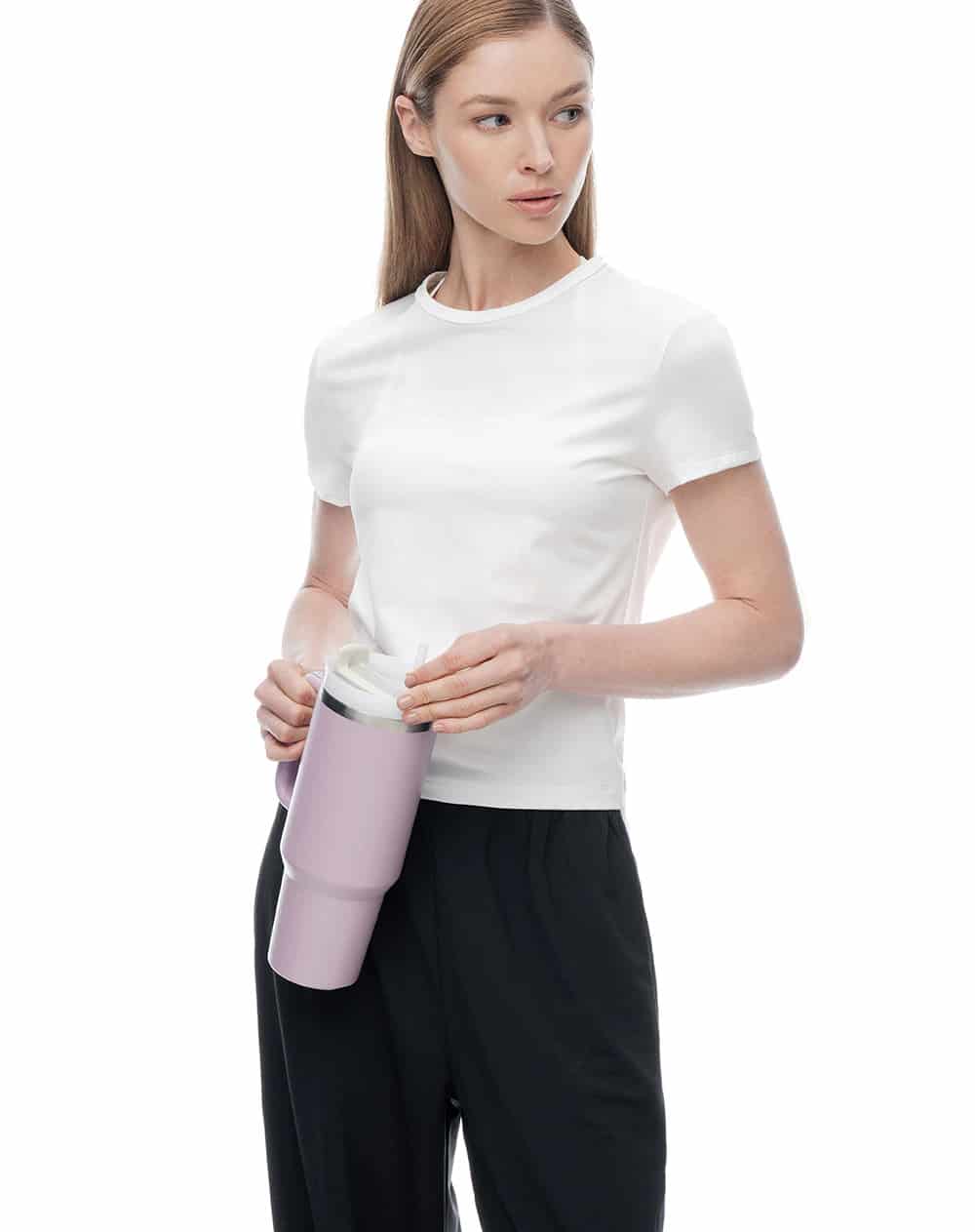 Camiseta + short deportivo mujer - miniatura 1