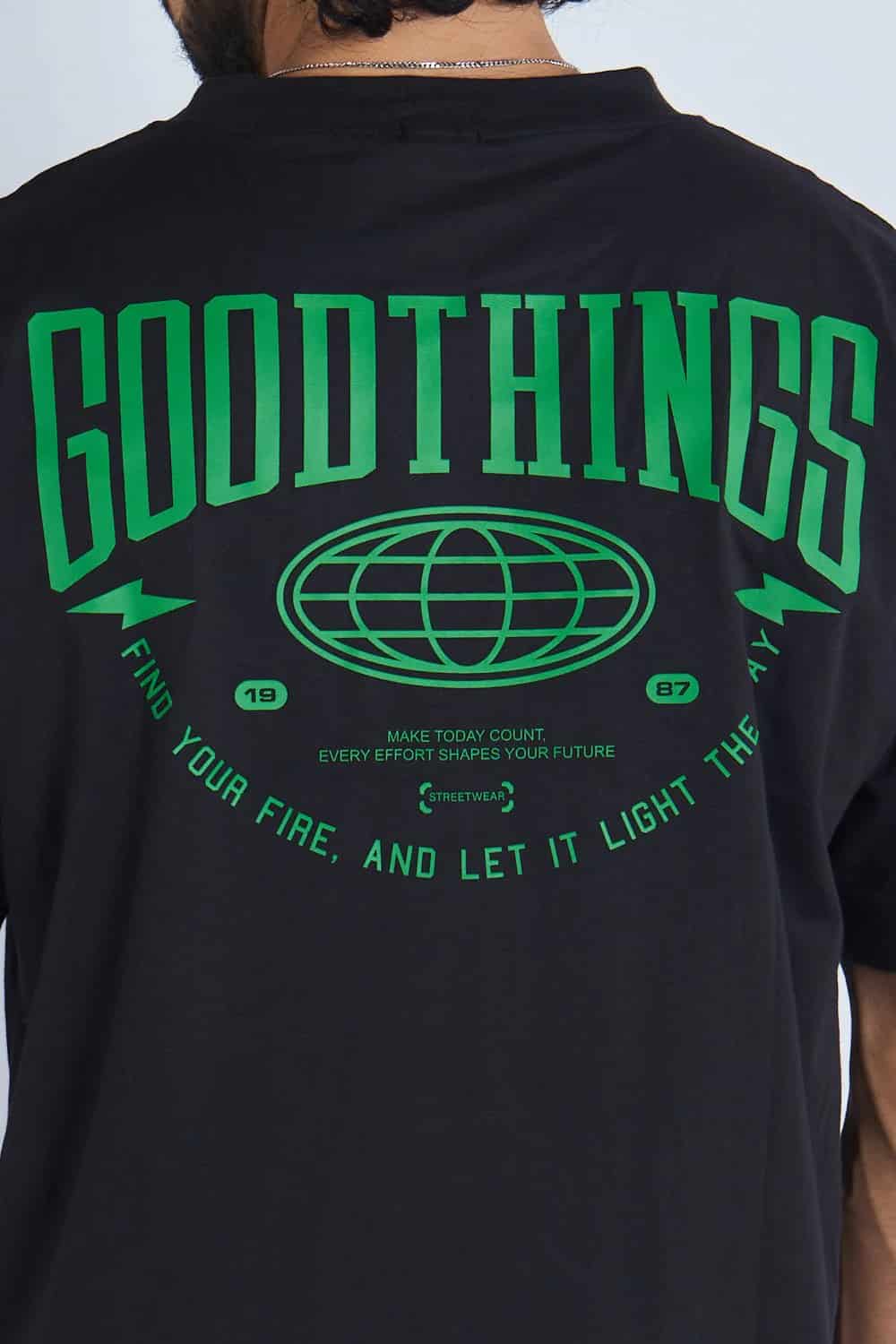 Camiseta oversize estampada Good Things| DROP 03 | - miniatura 4