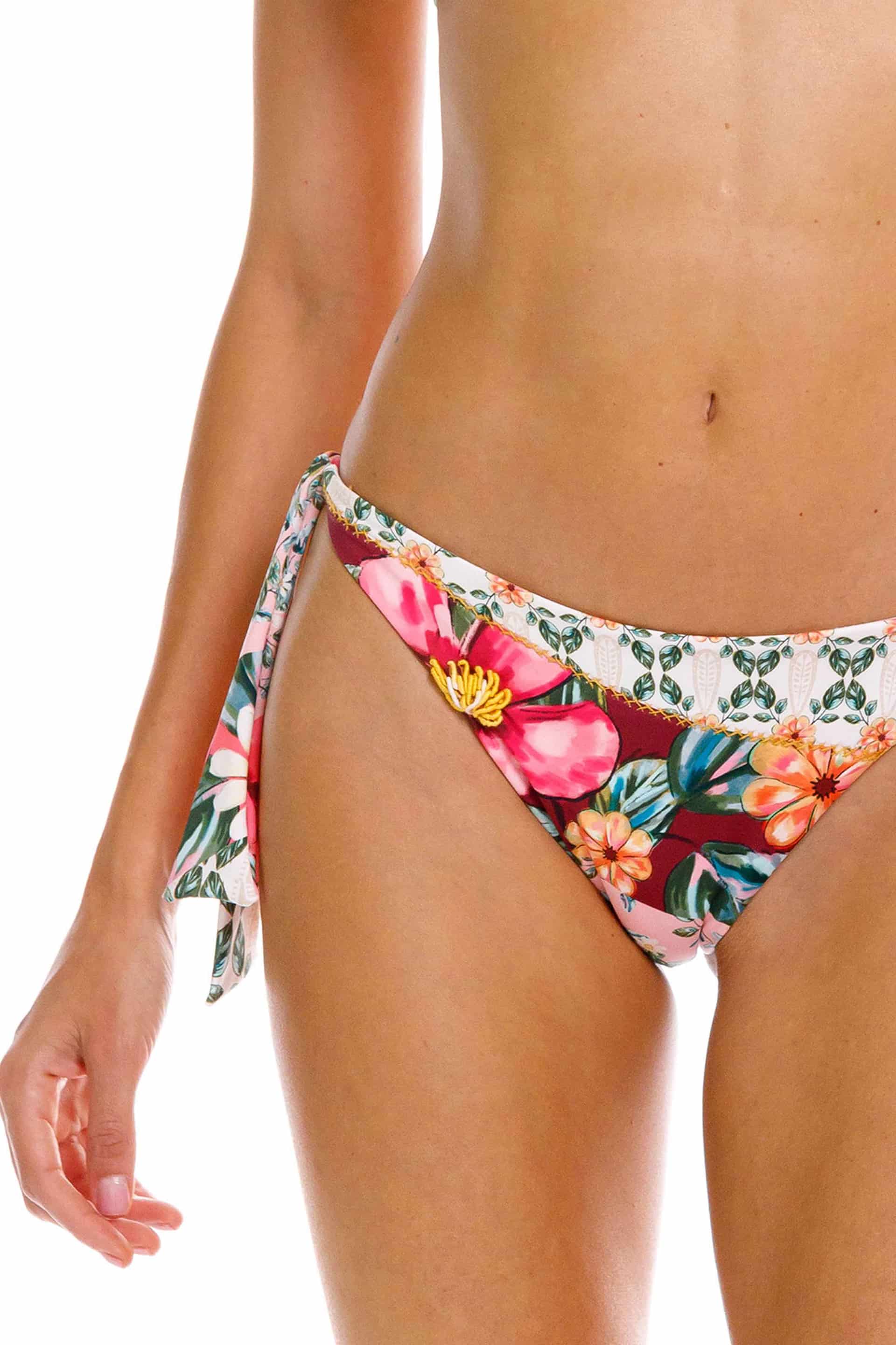 Panty Amarre Lateral de Bikini Kenia Ondas - miniatura 1