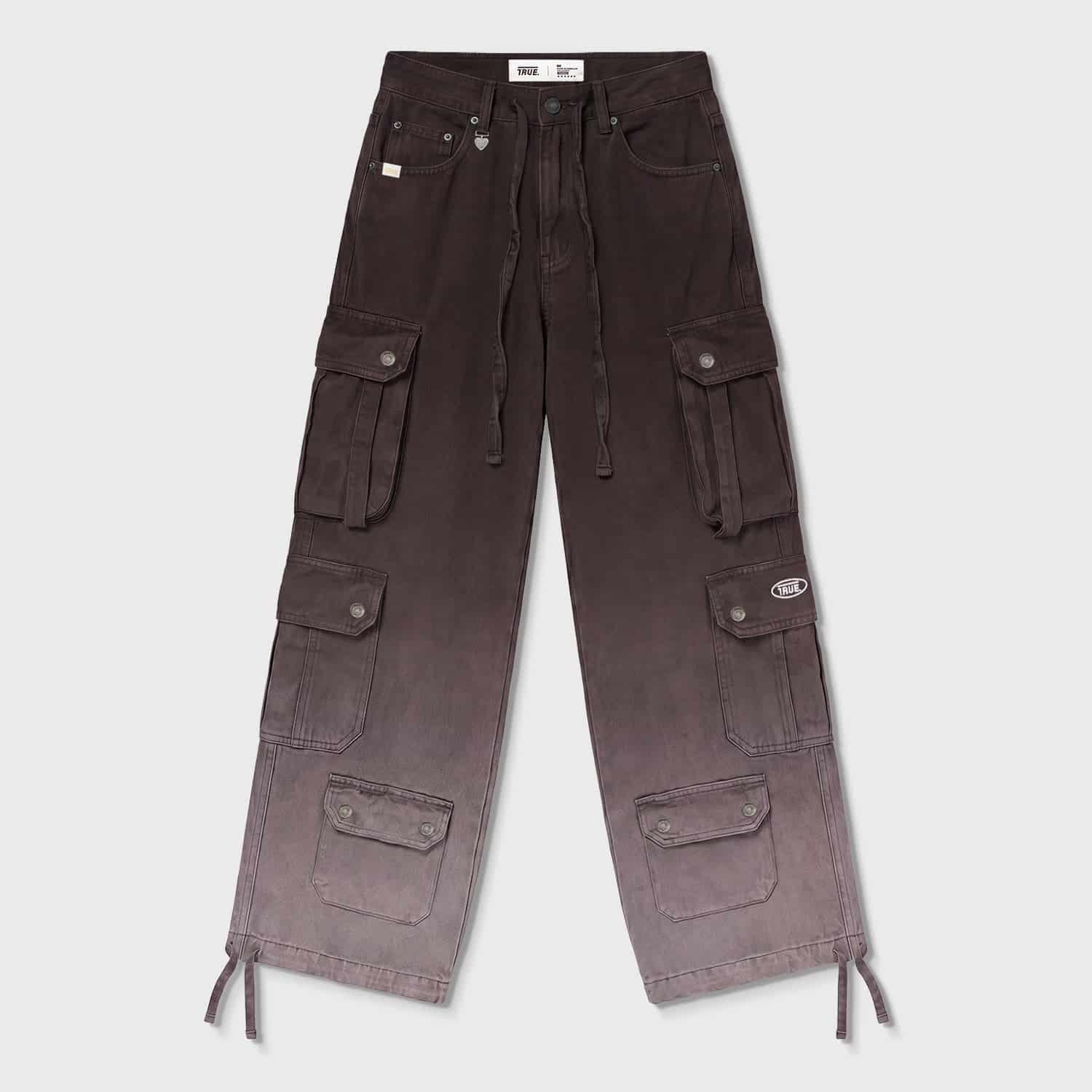 Utility Pocket Cargo Pants - Brown - miniatura 1