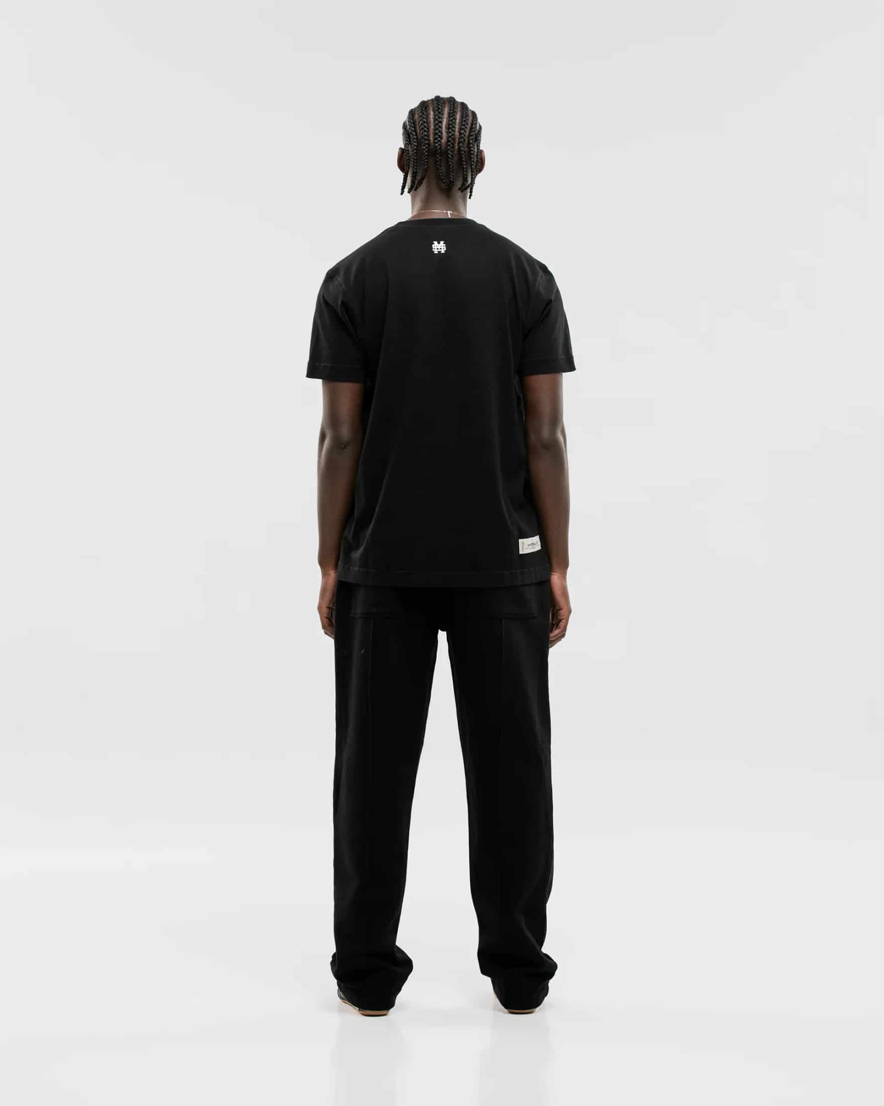Camiseta Regular Fit Básica V2 - Negro Oscuro - miniatura 8