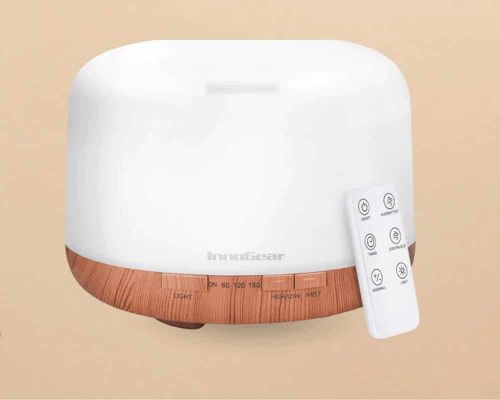 Difusor 500ml con Control Remoto - Hasta 18h de Aromaterapia - miniatura 2